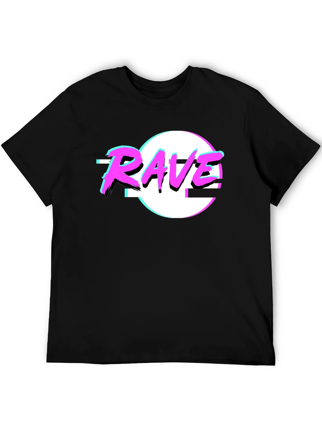 Rave Retro T-Shirt - 80s Neon Design - 5