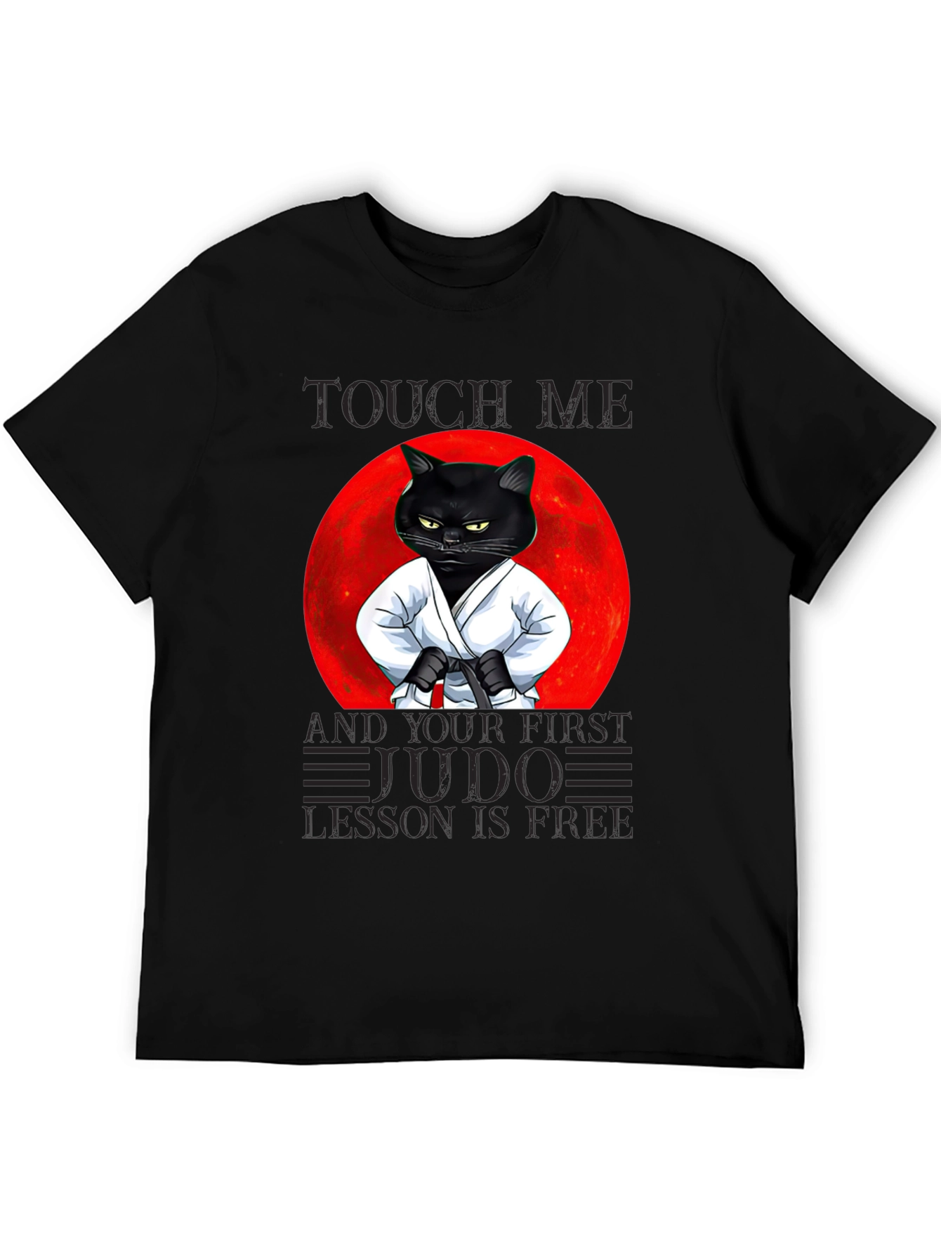 Funny Judo Cat T-Shirt - 5