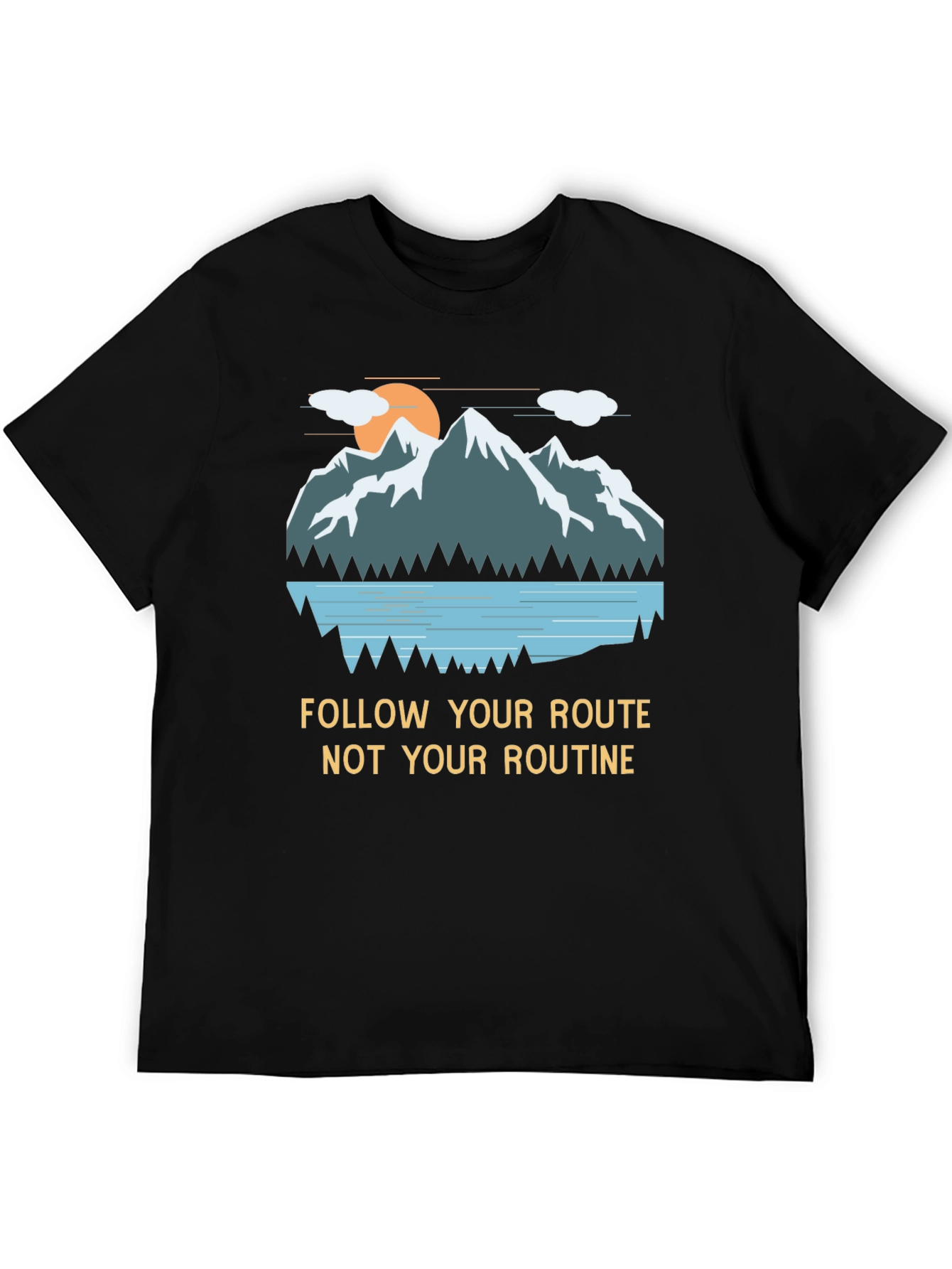 Black Mountain Graphic Tee - Follow Your Route view 5