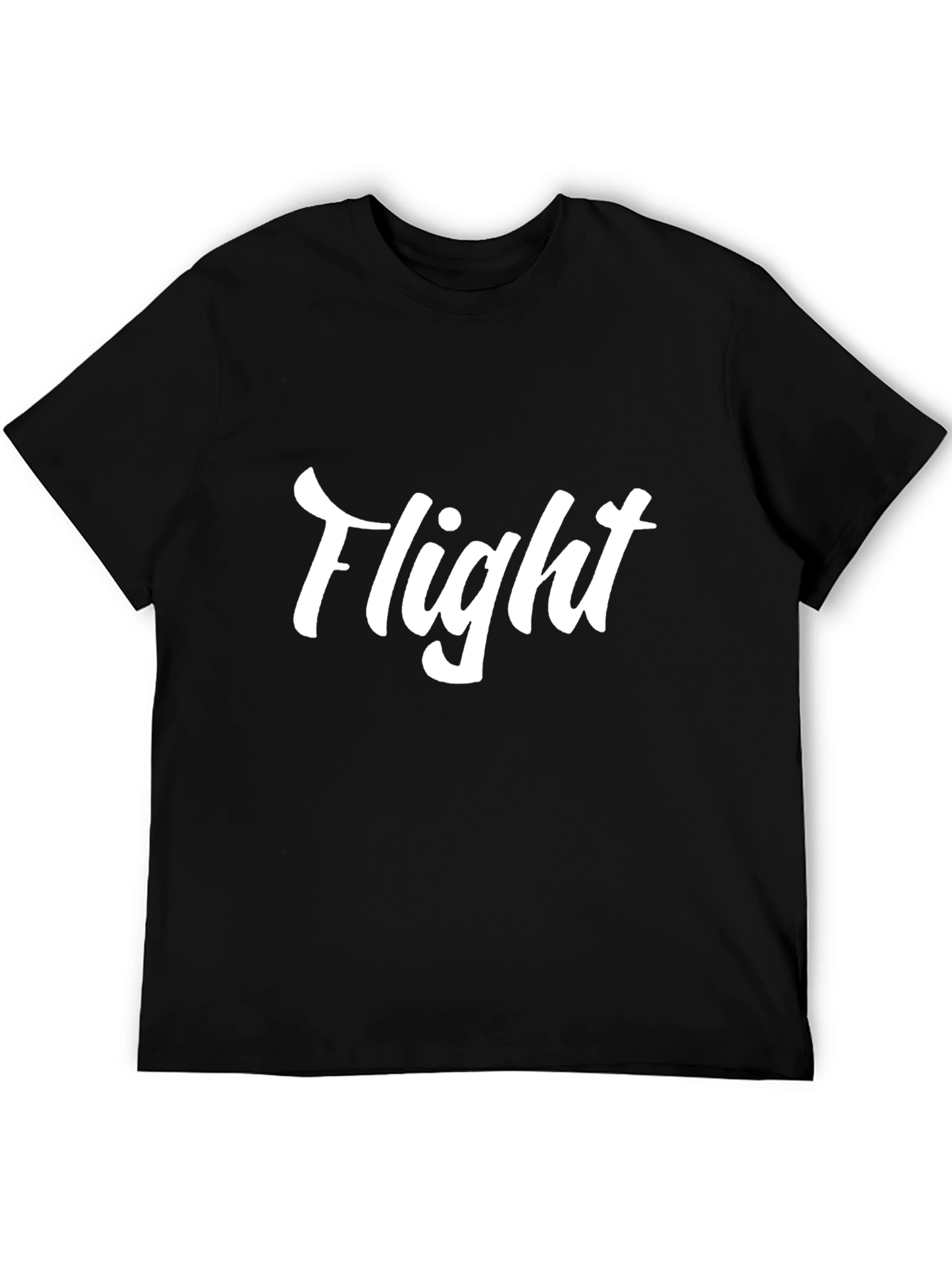 Black Flight Graphic Tee - Premium Soft Cotton T-Shirt view 5