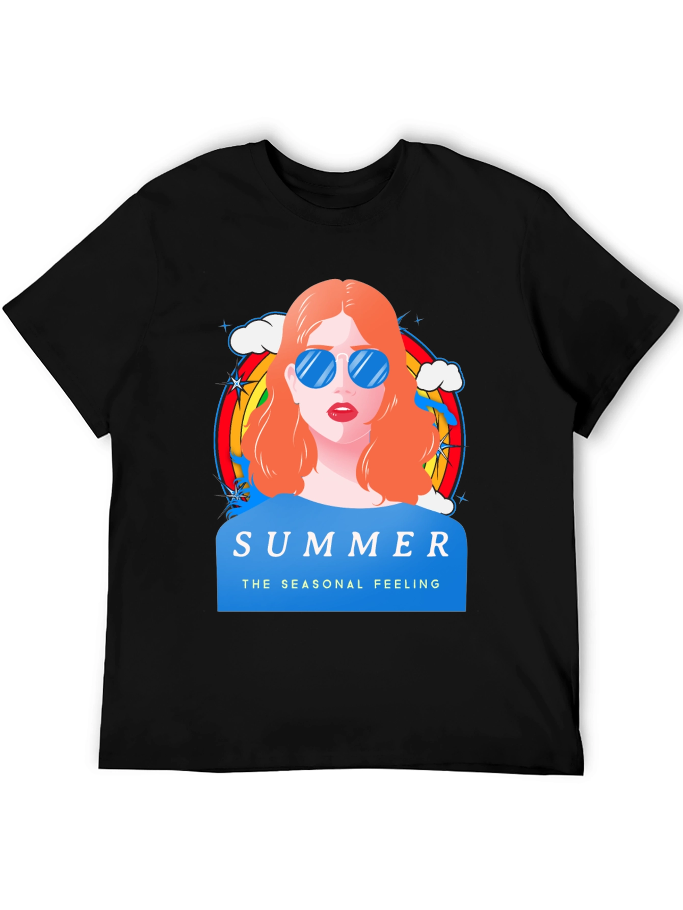 Summer Feeling Graphic T-Shirt - 5