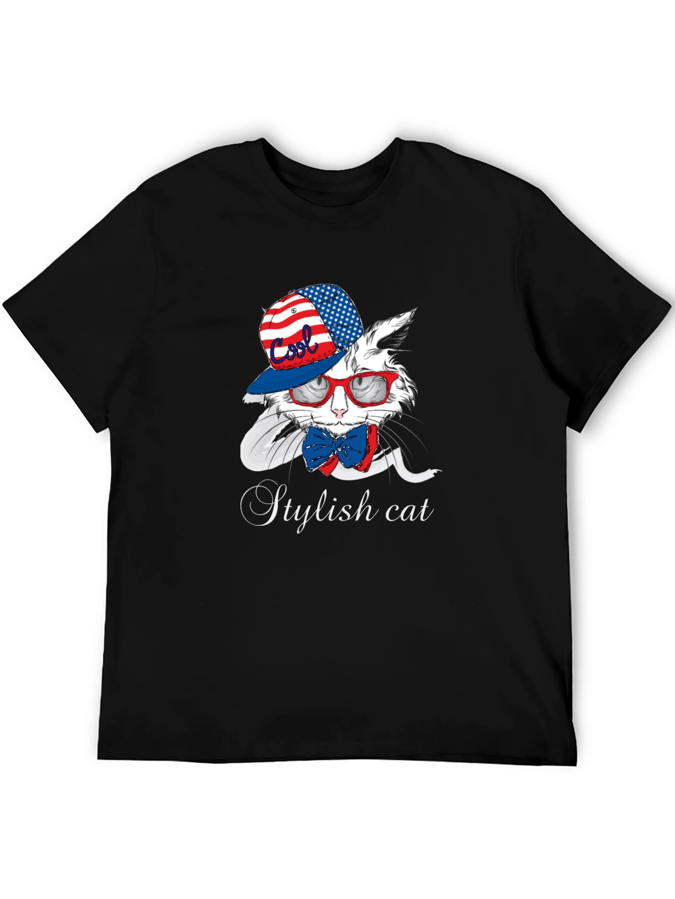 Cool Cat Graphic T-Shirt | Stylish Unisex Tee - 5