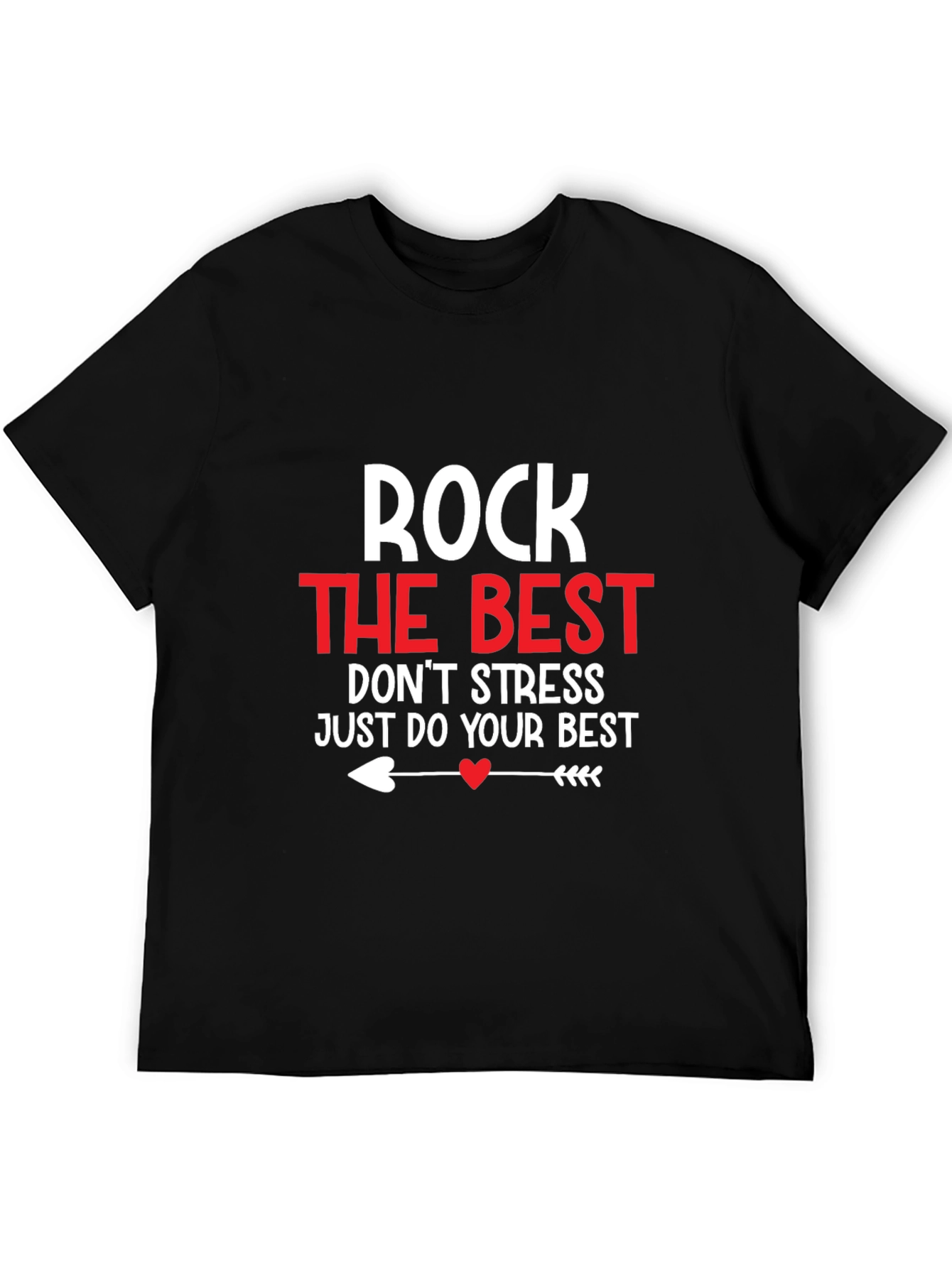 Black Rock the Best Graphic Tee - Black view 5