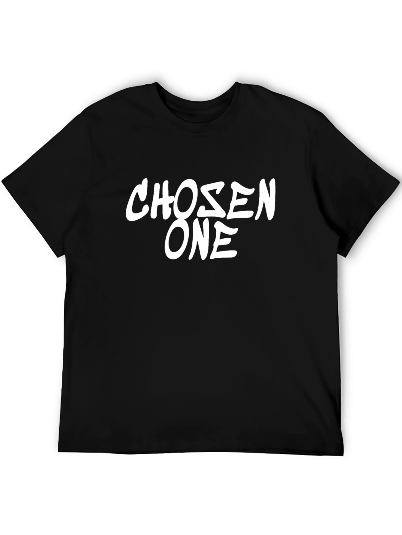 Black Chosen One Graphic T-Shirt - Stylish Black Tee view 5