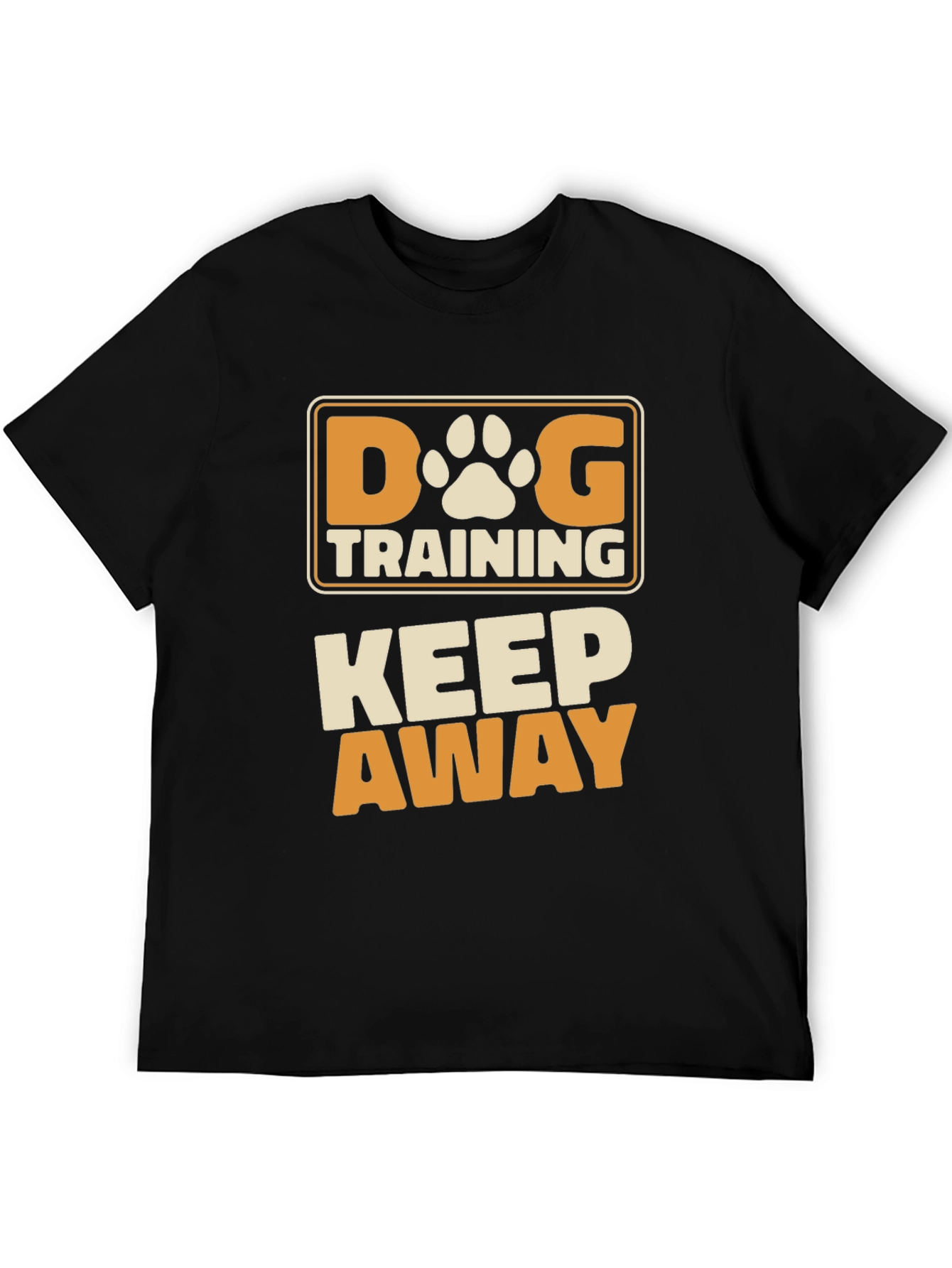 Black Dog Training Keep Away Graphic Tee view 5