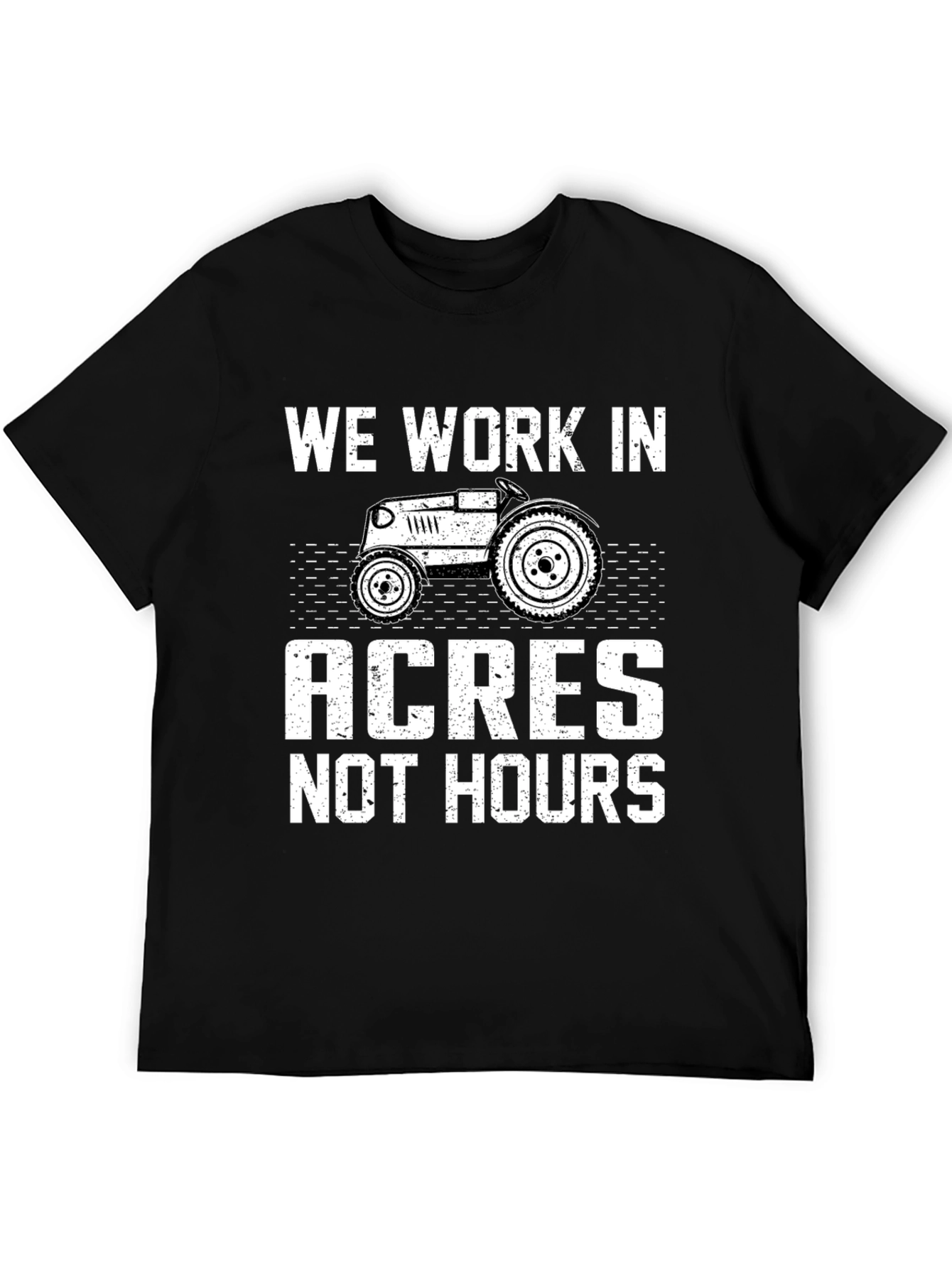 Black Farmer's Work Ethic Black T-Shirt view 5