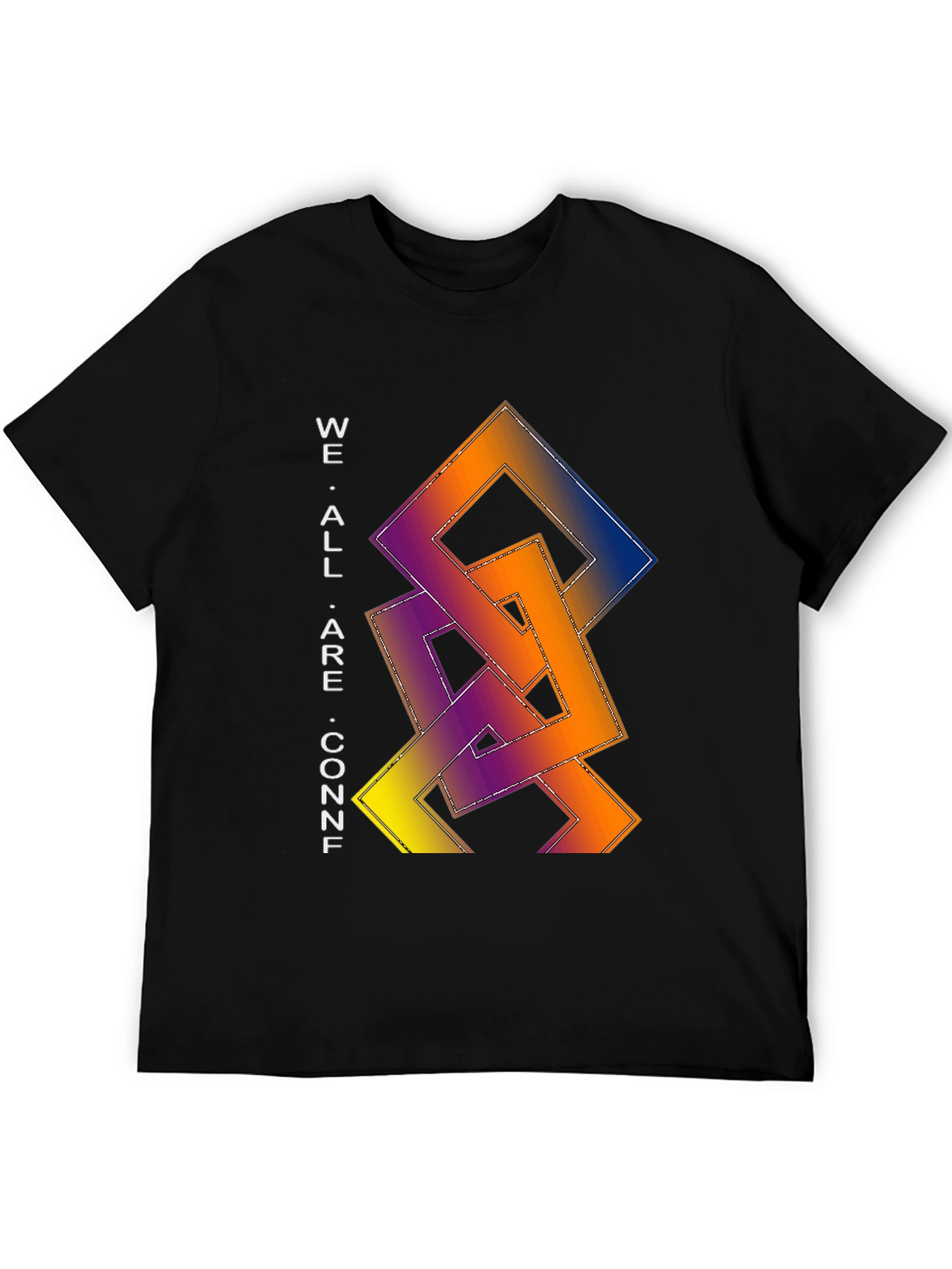 Black Conf Square Graphic T-Shirt view 5