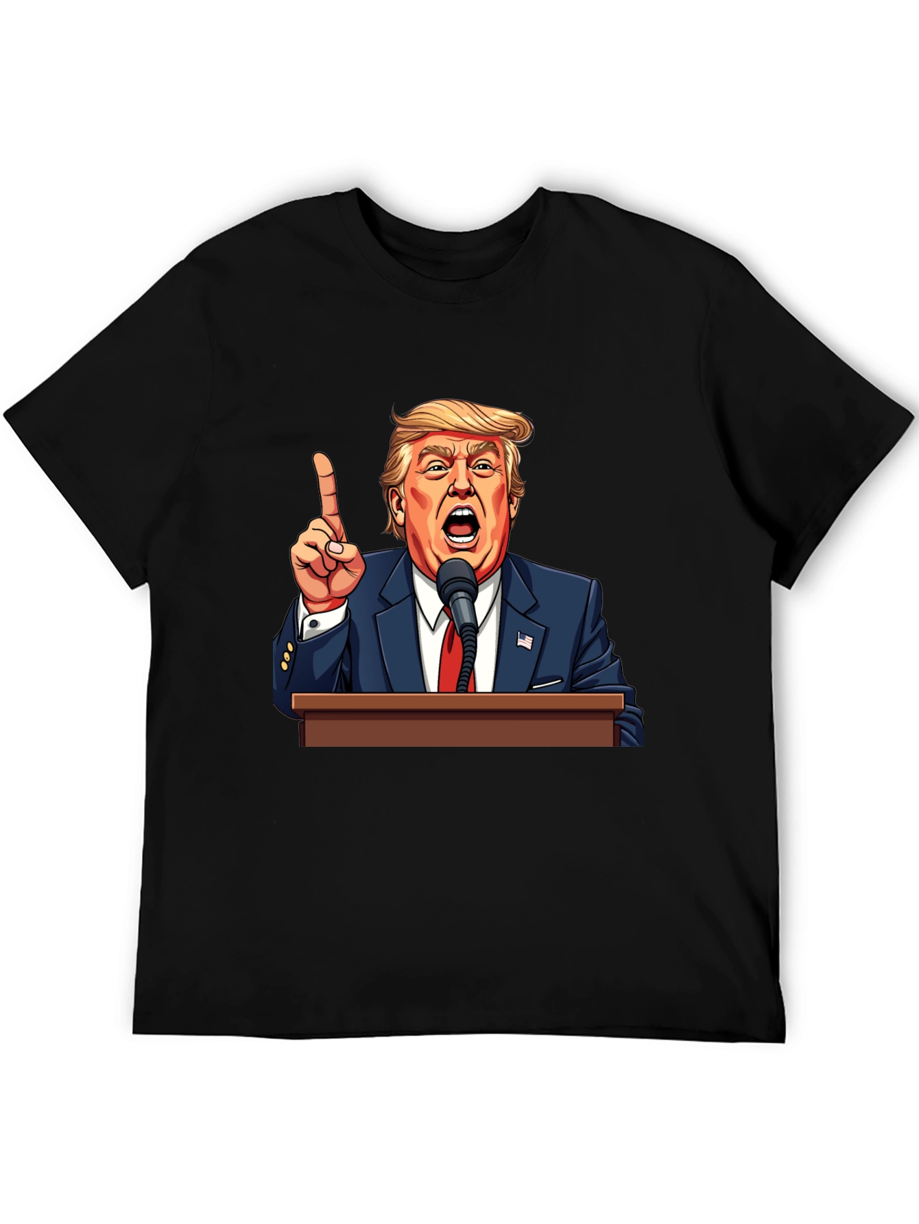 Trump Graphic Tee - Political Humor Apparel - 5