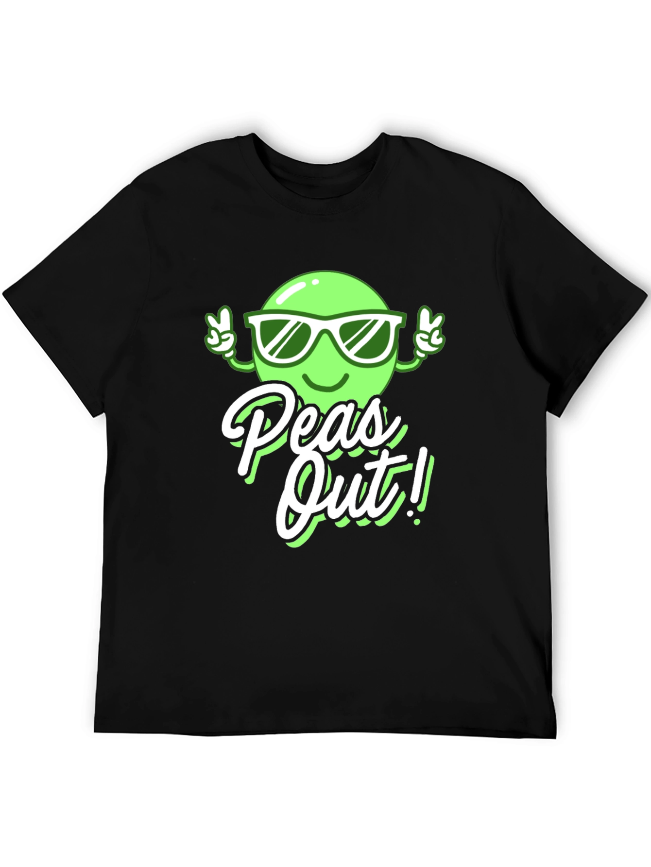 Black Peas Out! Graphic Tee - Cool & Comfy view 5