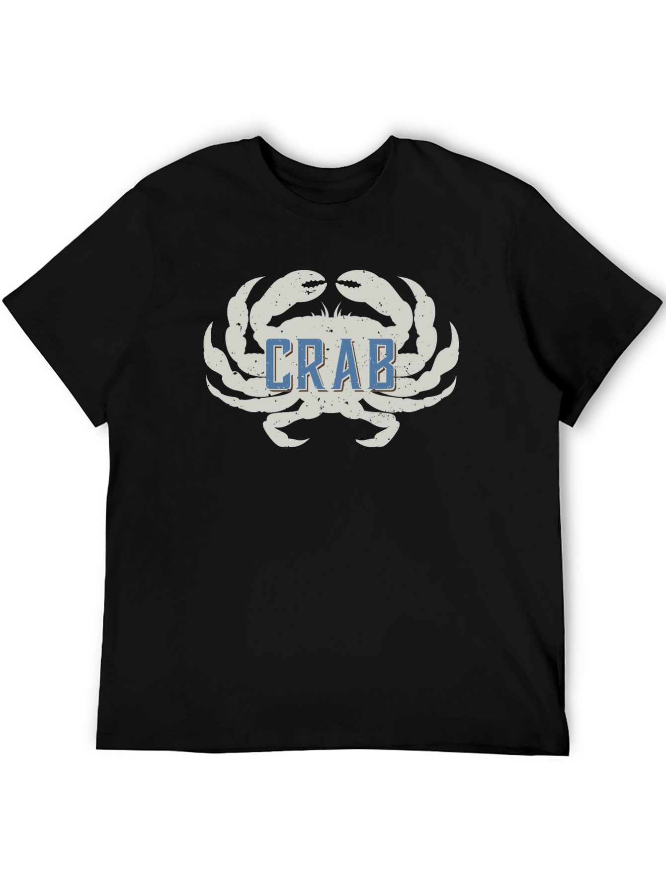 Black Crab Graphic T-Shirt - Coastal Style Tee view 5