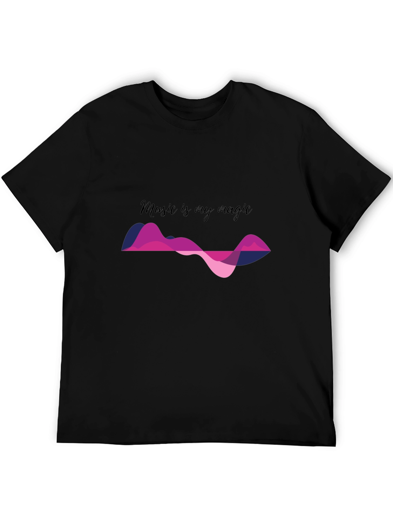 Black Music is My Magic Graphic Tee view 5