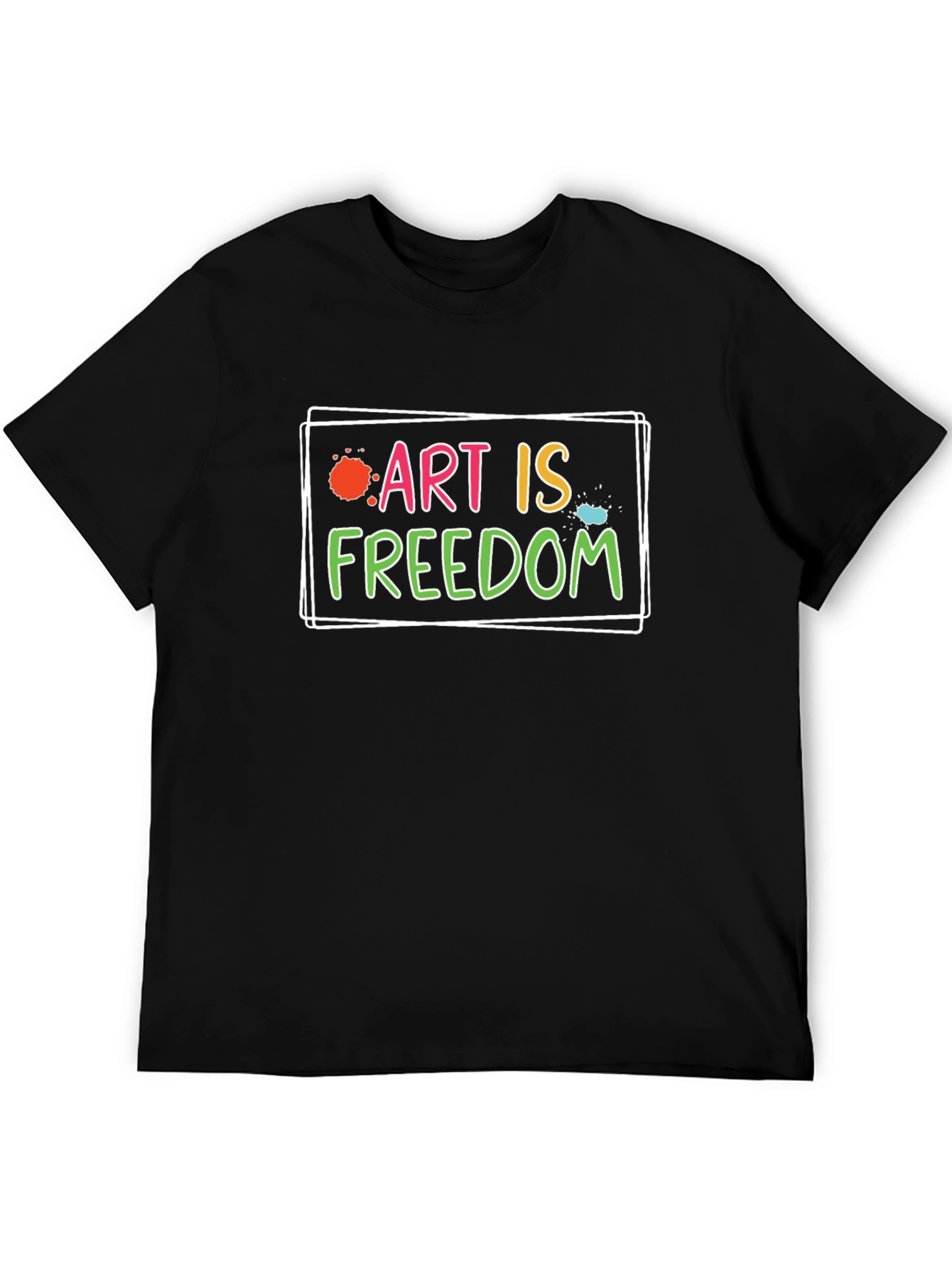 Black Art is Freedom Graphic Tee view 5