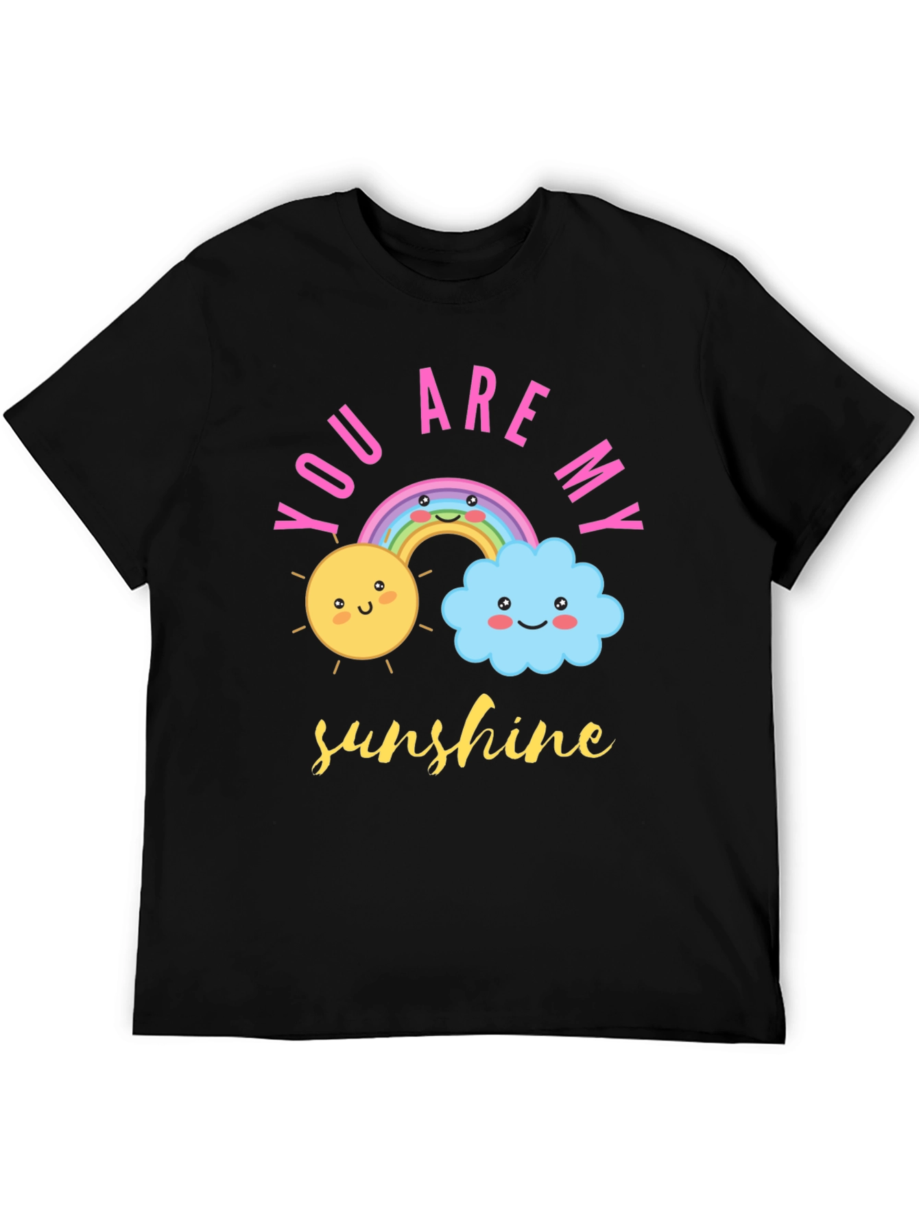 Black You Are My Sunshine Graphic Tee view 5