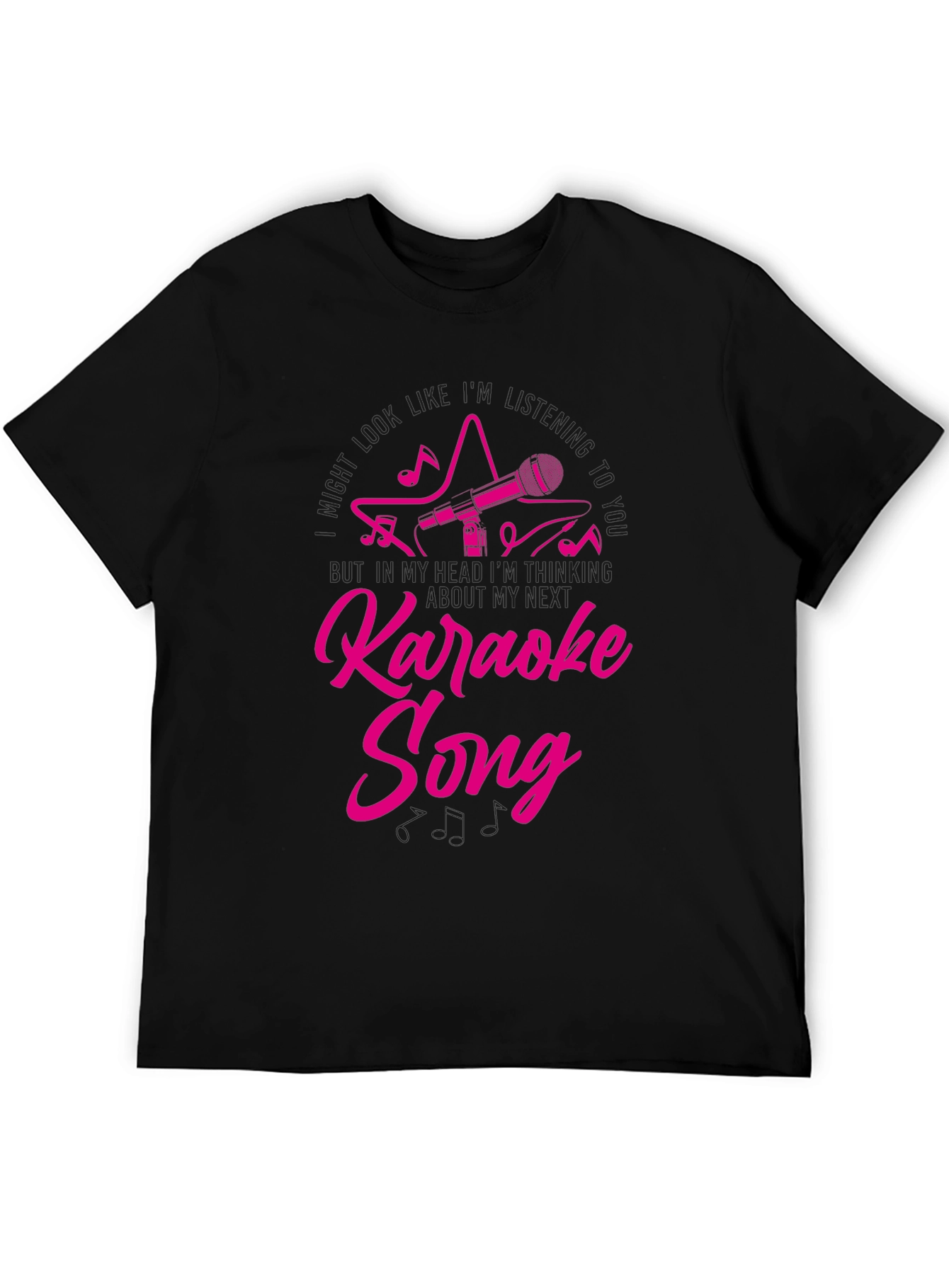 Karaoke Song T-Shirt - Fun Graphic Tee - 5