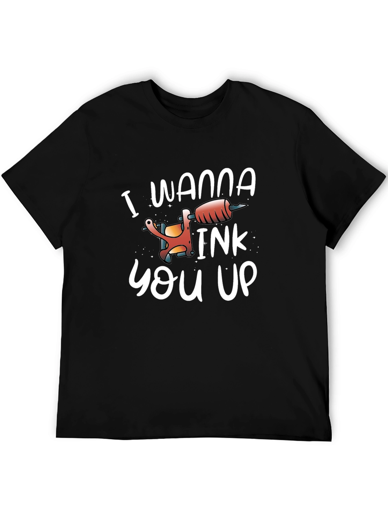 Black I Wanna Ink You Up Graphic Tee view 5