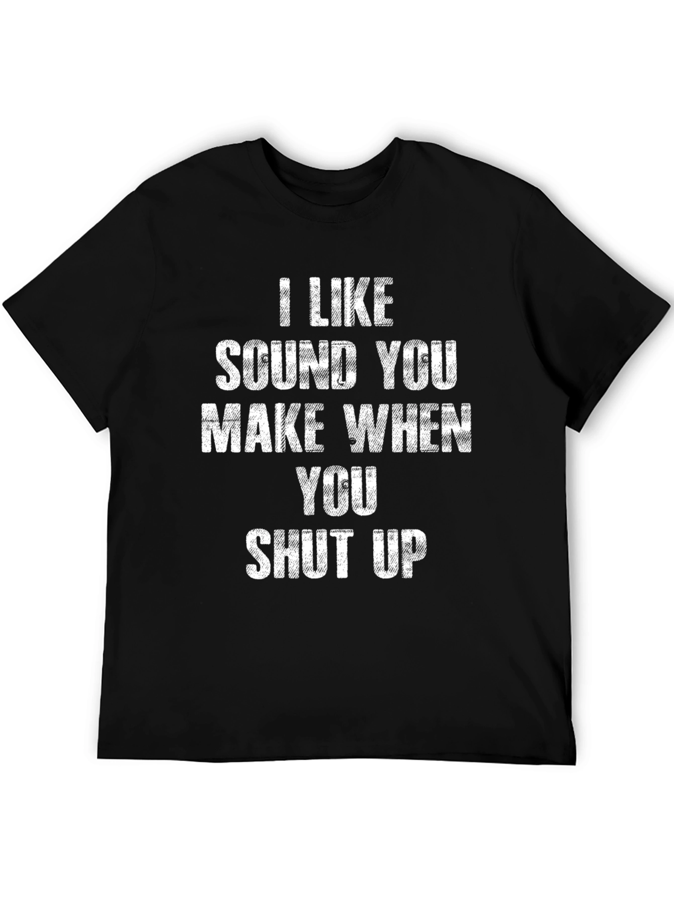 Black I Like The Sound You Make T-Shirt - Funny Novelty Tee view 5