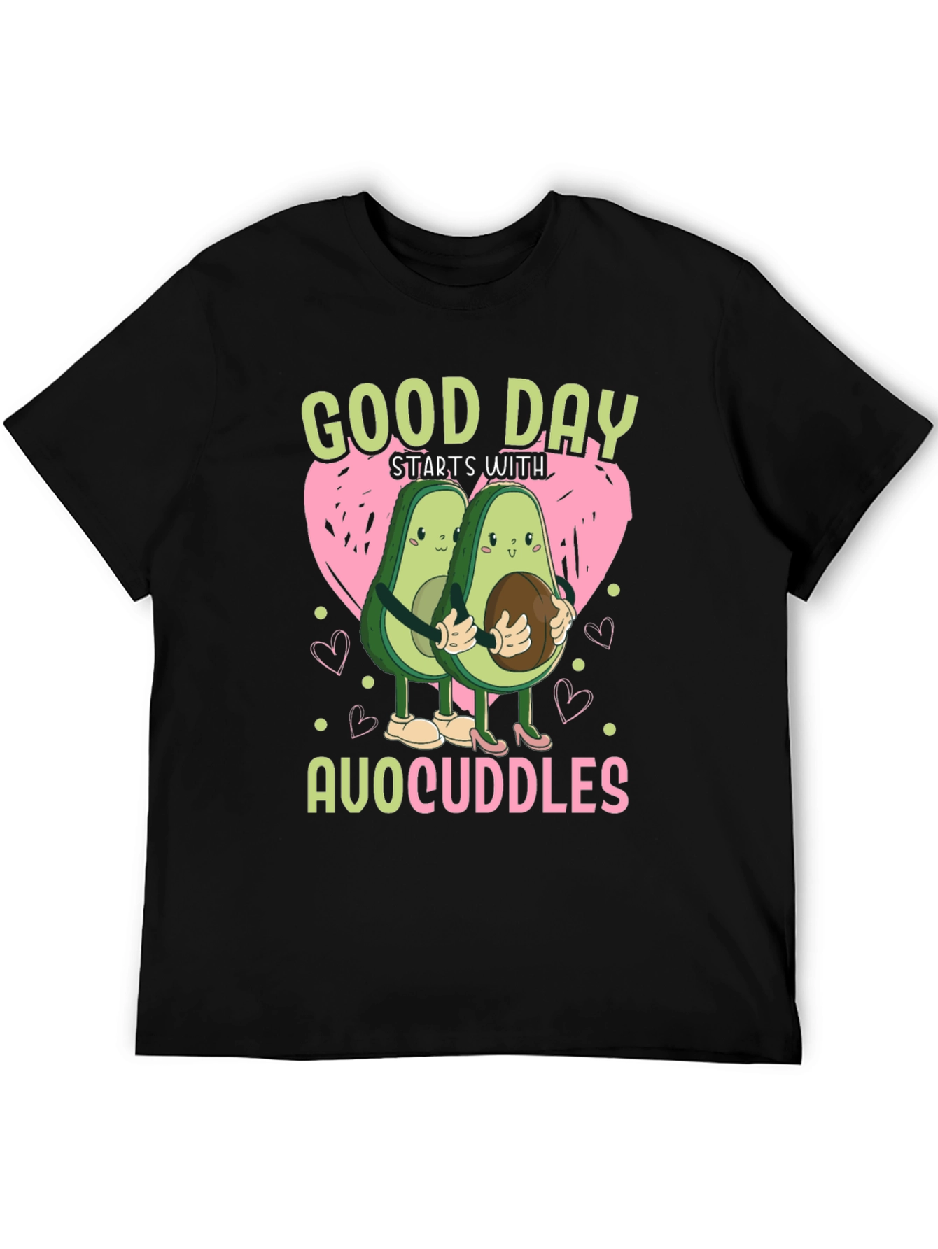 Black AvoCuddles T-Shirt view 5