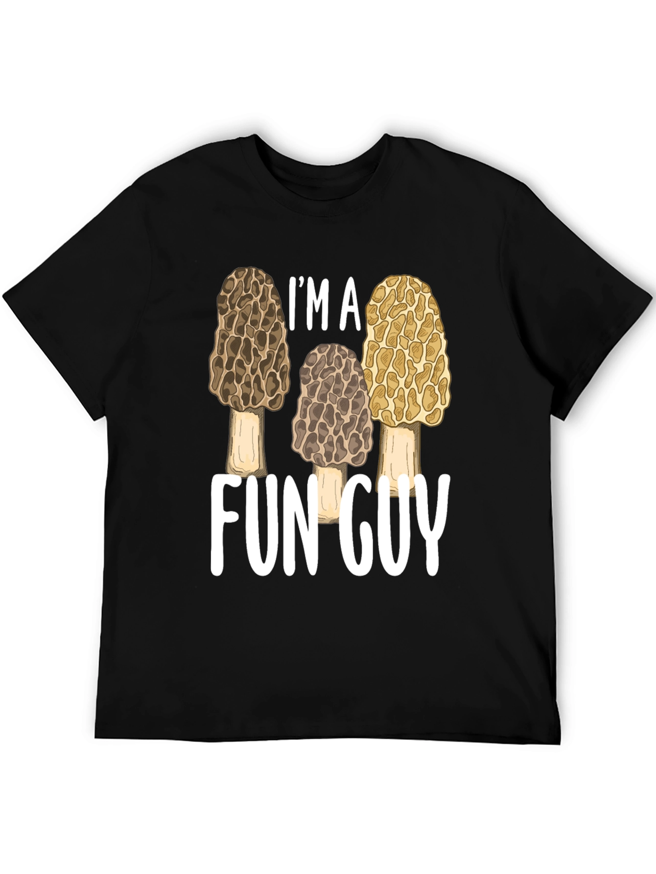 Black Fun Guy Graphic Tee view 5