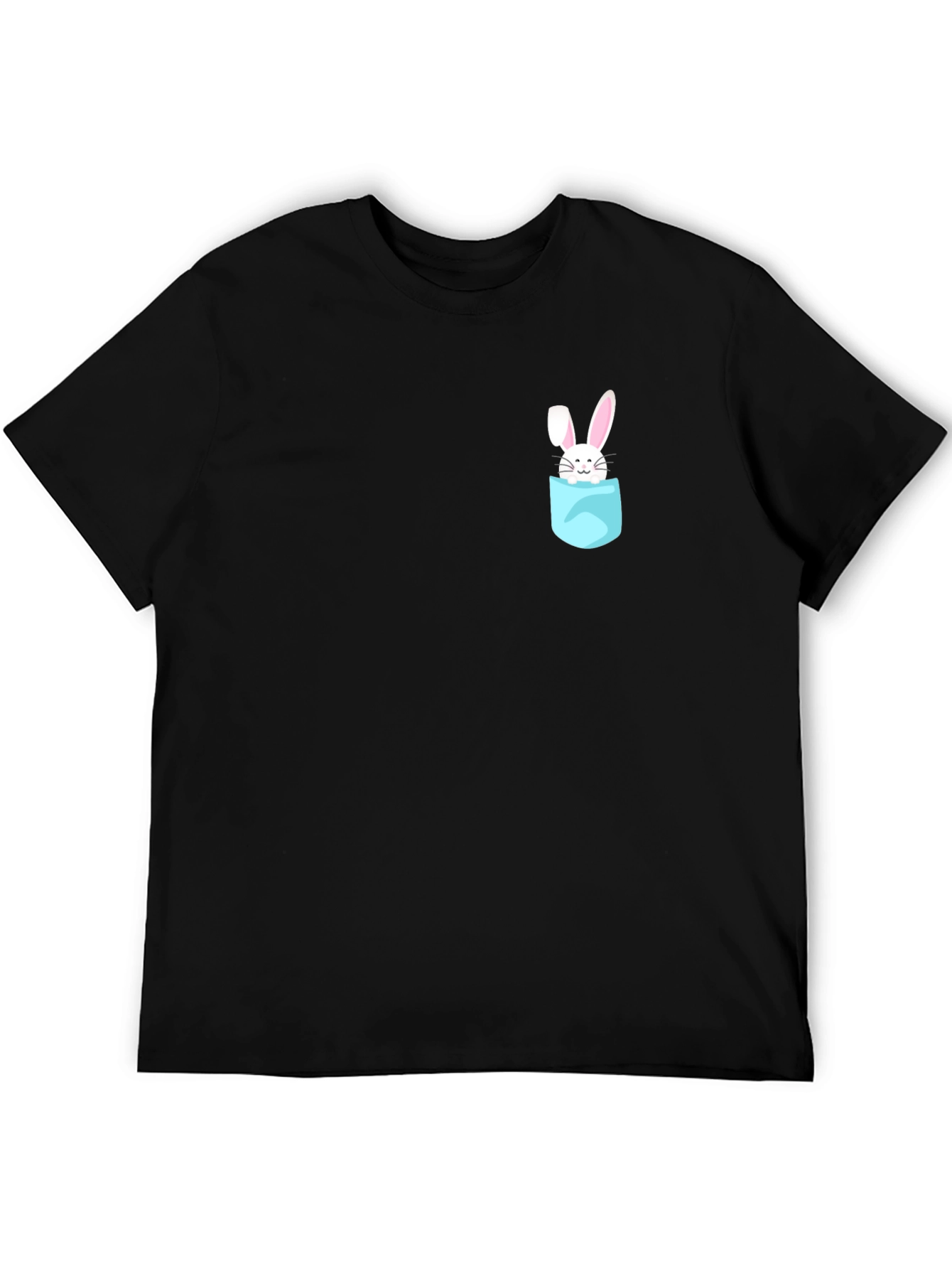 Black Black Bunny Pocket Tee view 5