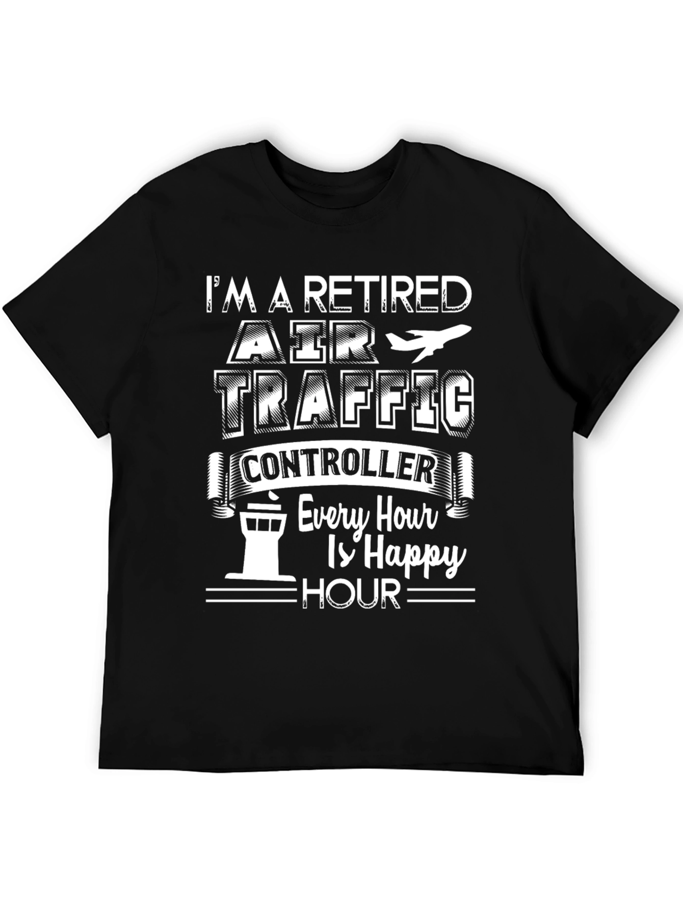 Retired Air Traffic Controller T-Shirt - 5