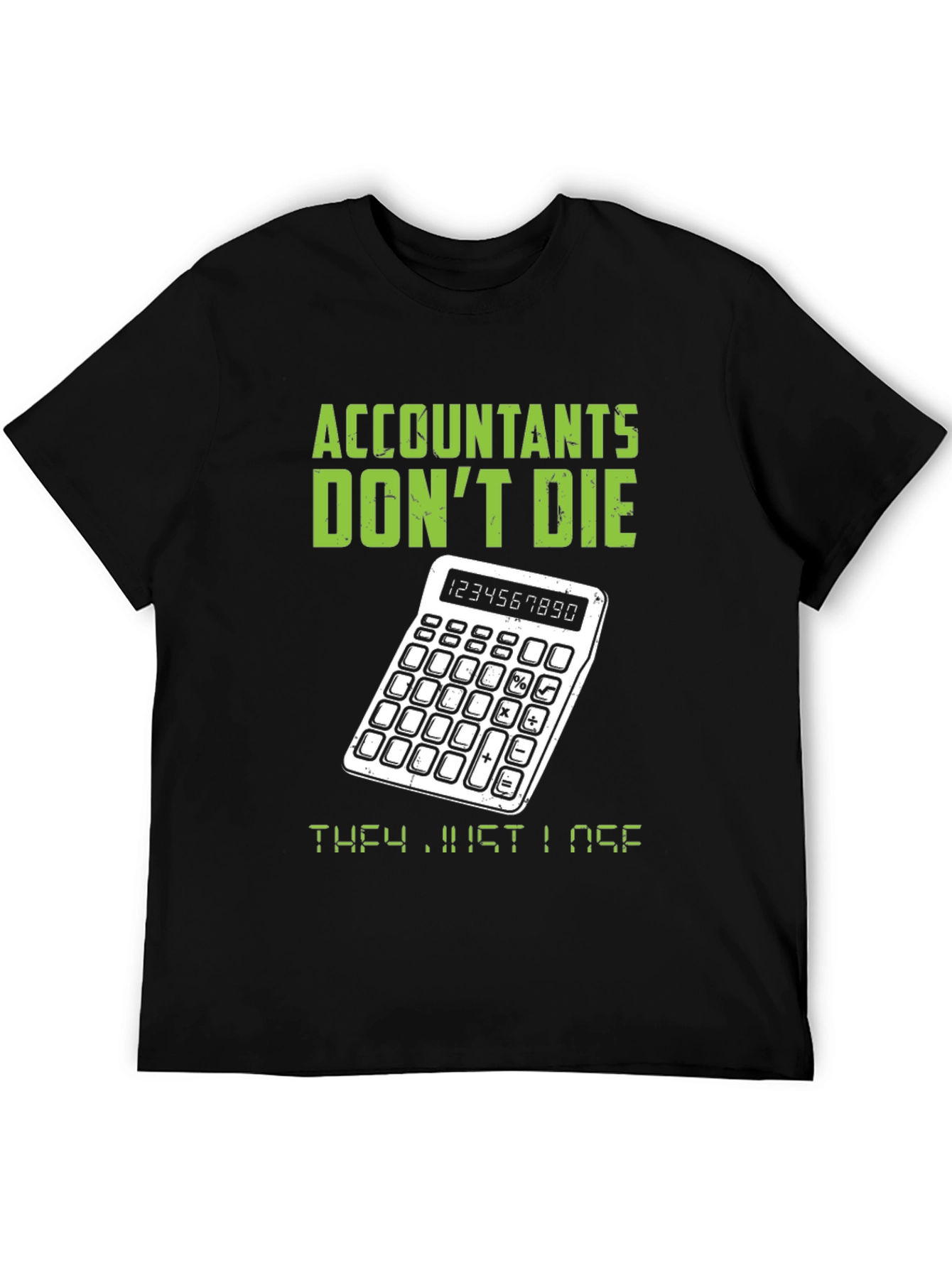 Black Accountants Don't Die T-Shirt view 5