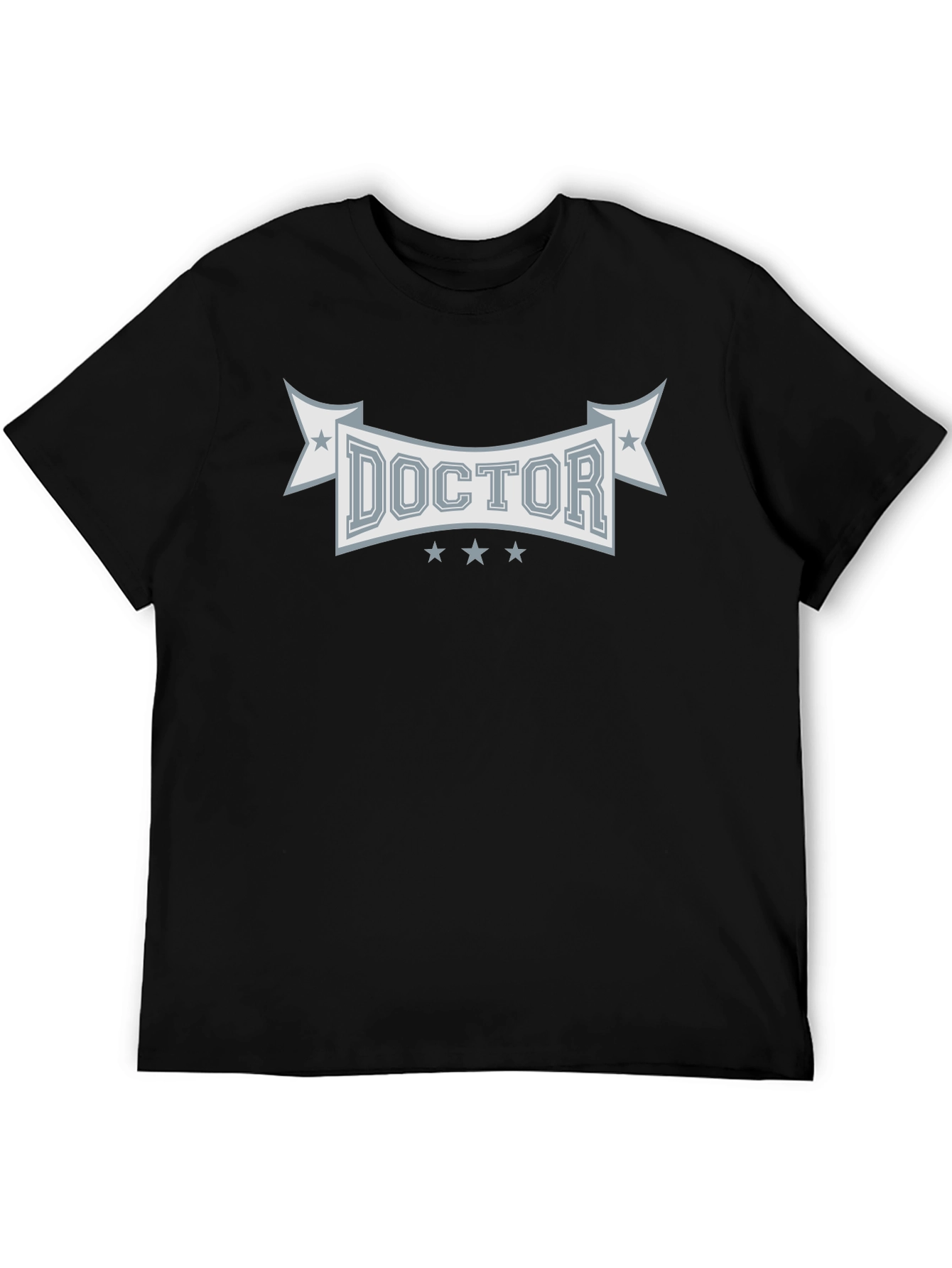 Black Doctor Graphic Tee - Black Cotton Blend view 5