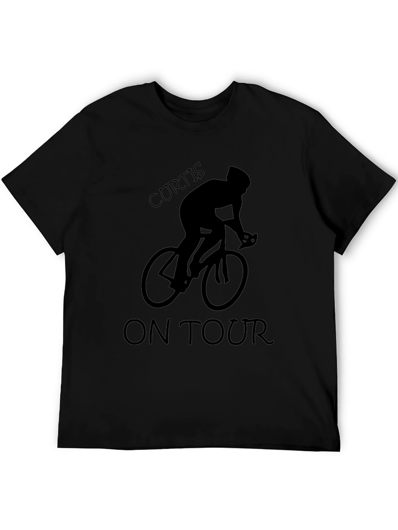 Black Curtis On Tour Graphic Tee view 5