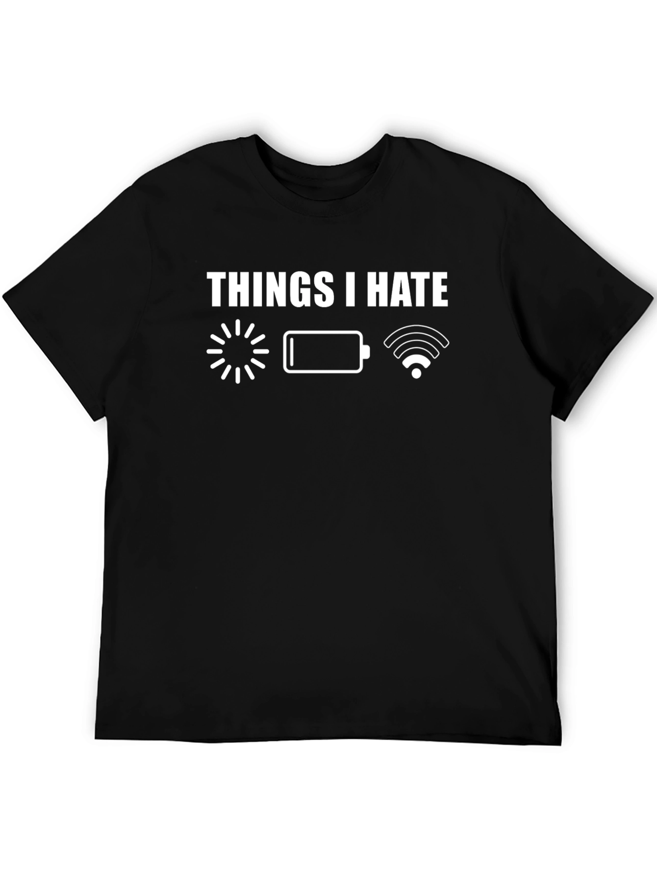 Black Things I Hate T-Shirt - Funny Geek Tee view 5