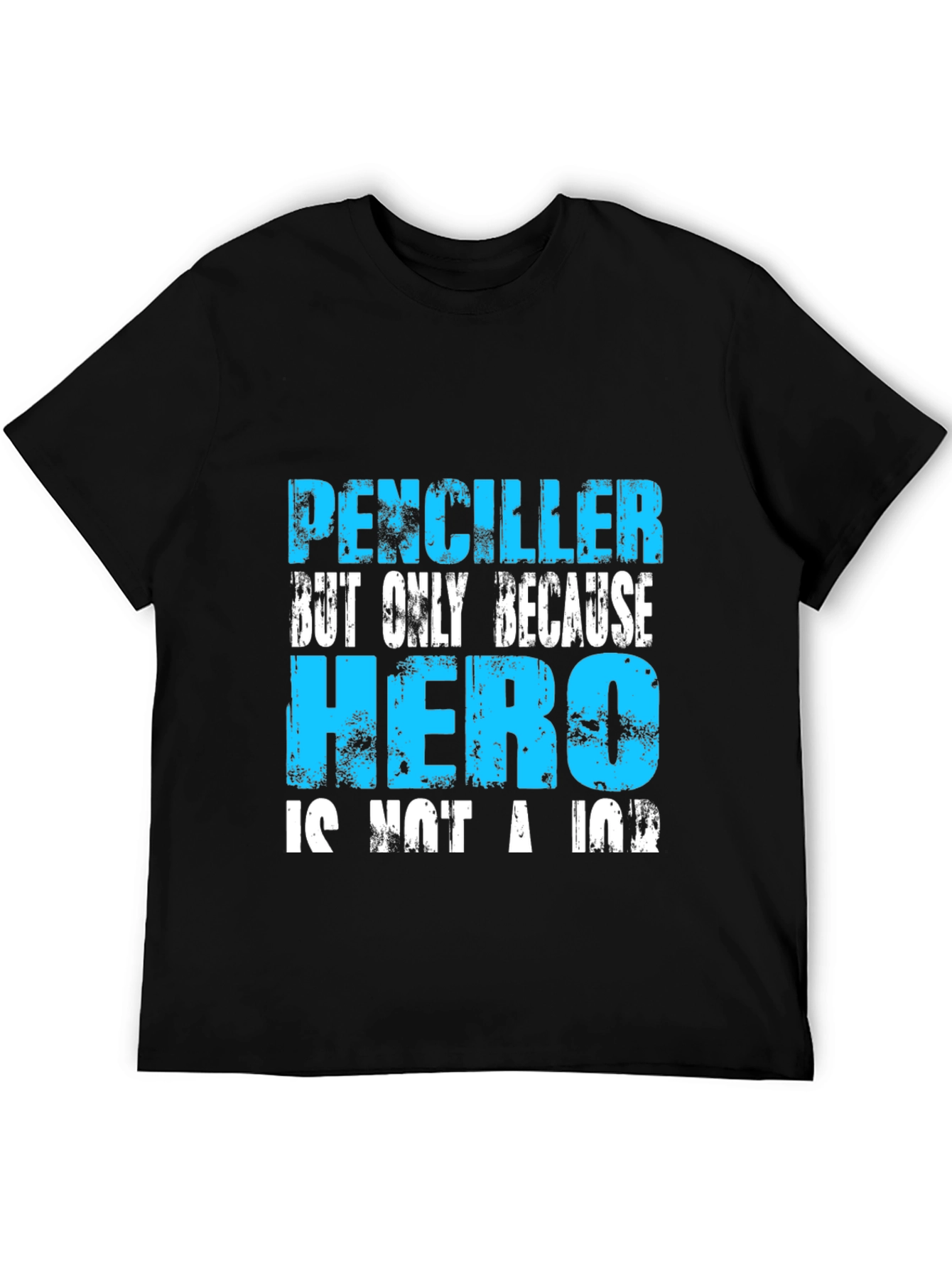 Black Penciller Hero Graphic T-Shirt view 5