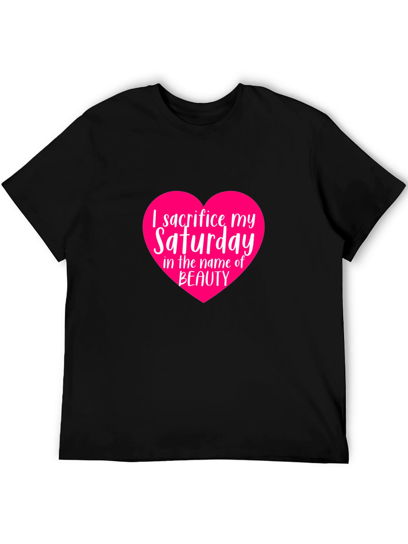 Black Sacrifice Saturday Beauty T-Shirt view 5