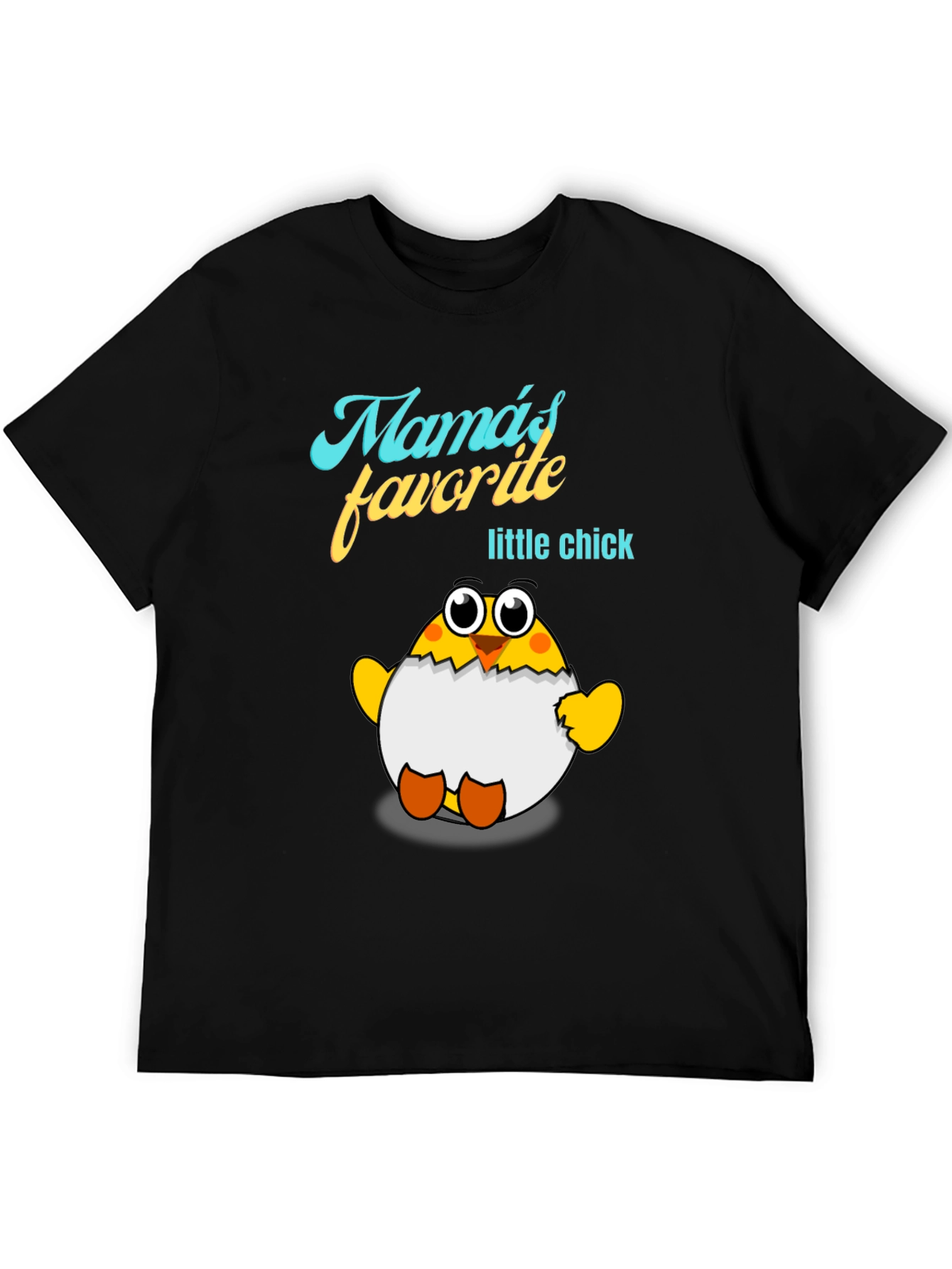 Black Mama's Favorite Little Chick T-Shirt view 5