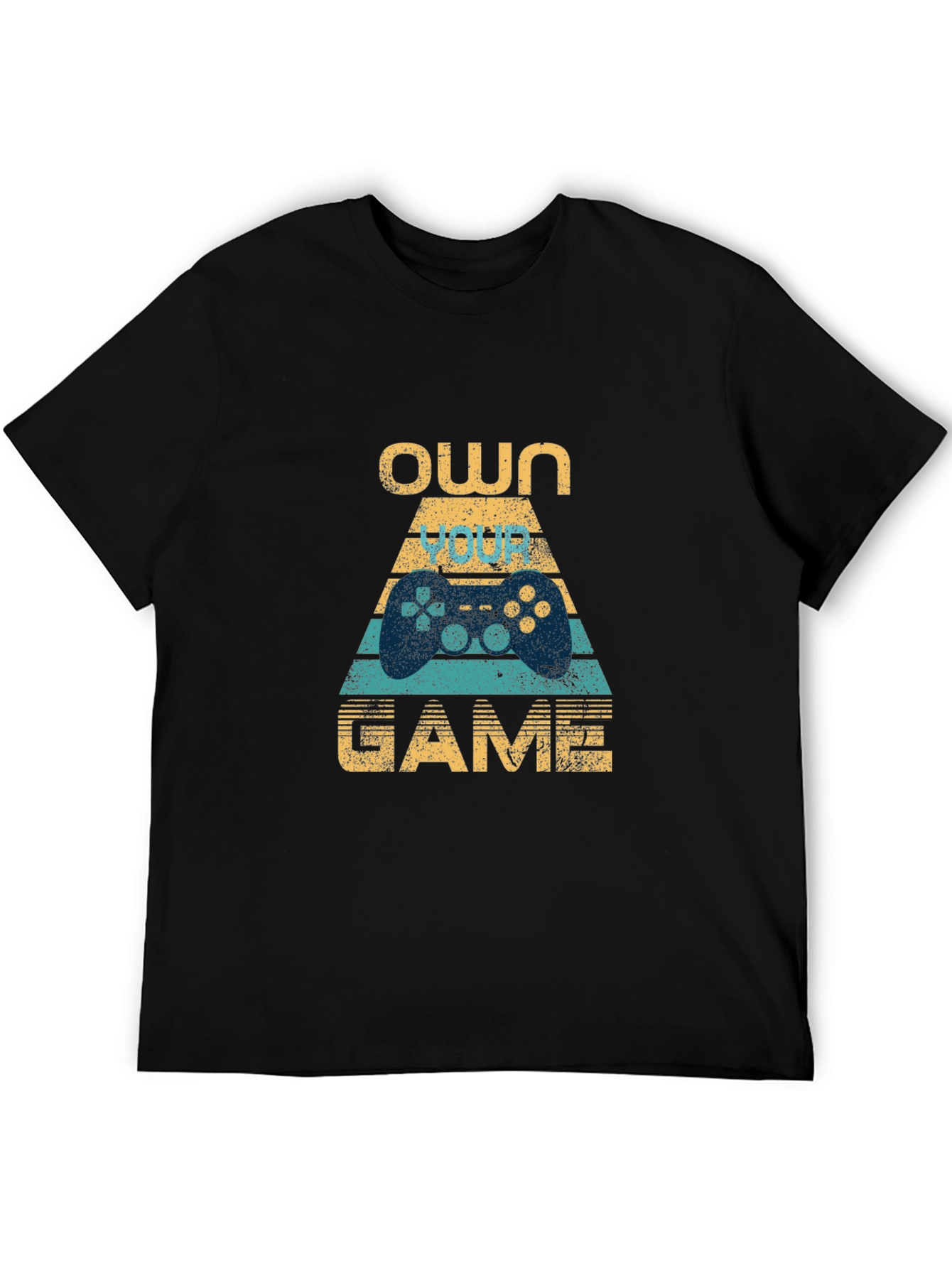 Black Own Your Game T-Shirt - Gamer Apparel view 5