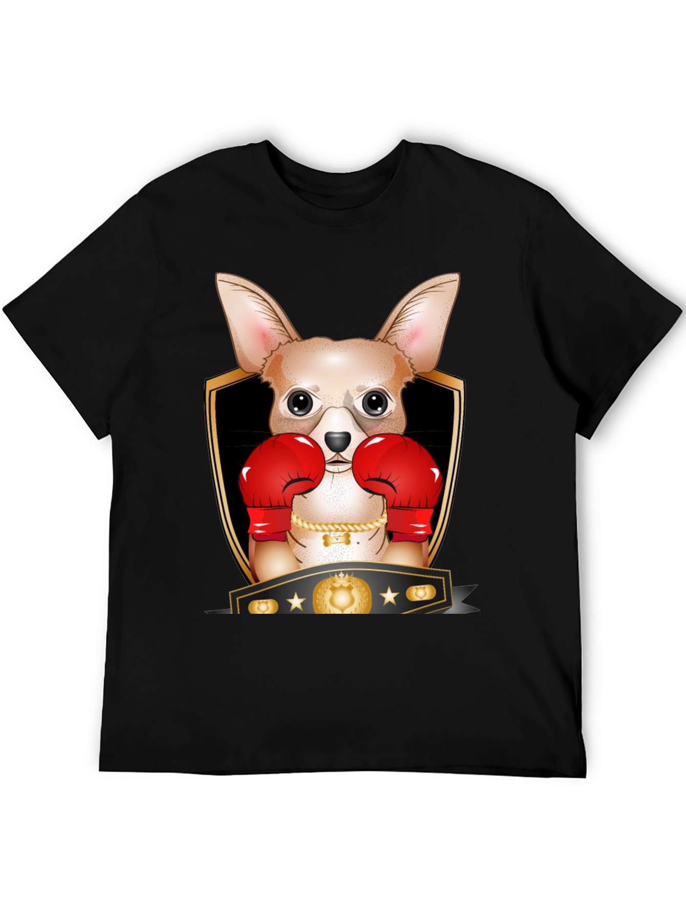 Black Dog Boxer T-Shirt view 5