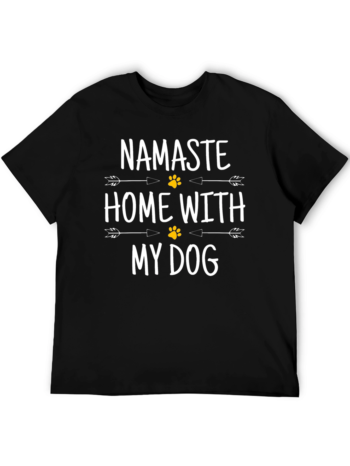 Namaste Home With My Dog T-Shirt - 5