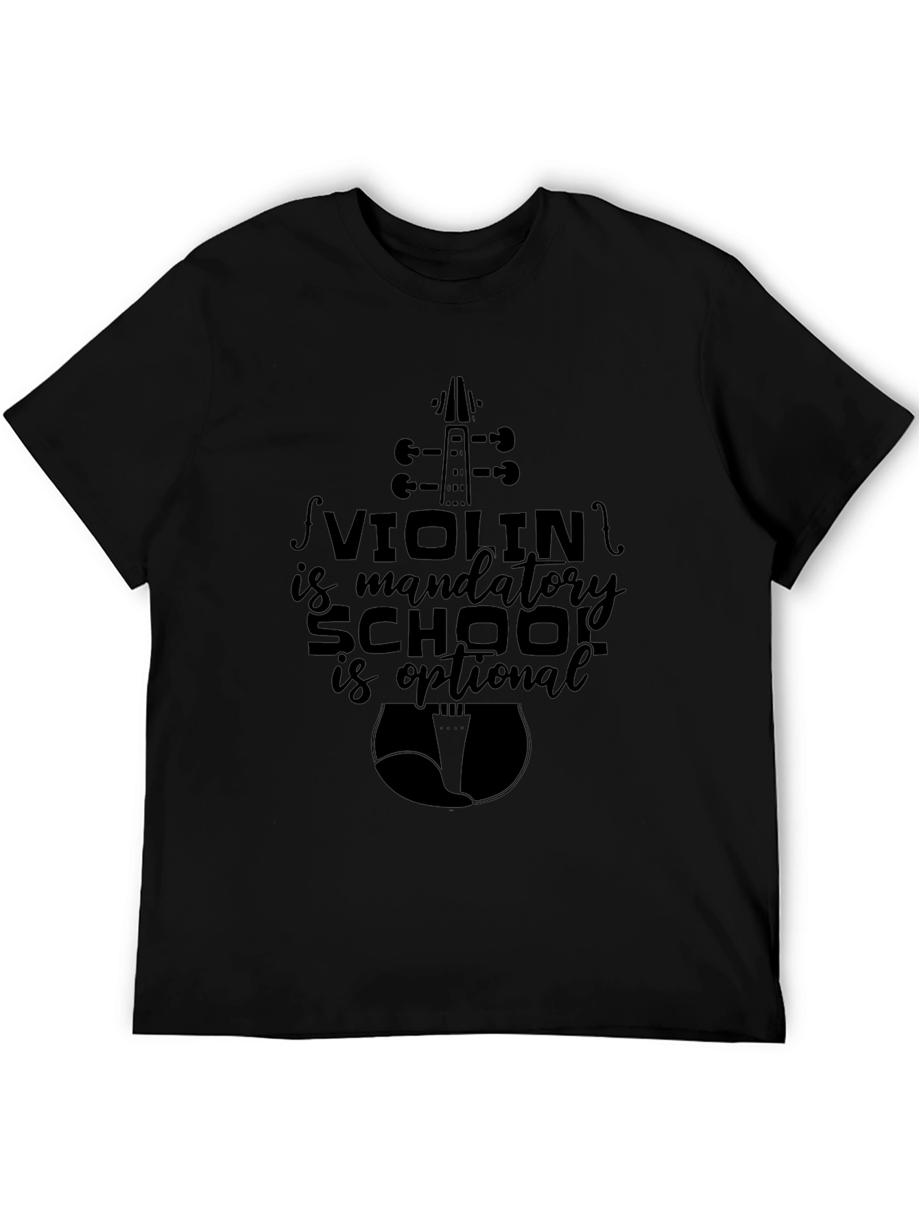 Black Violin is Mandatory T-Shirt - Music Lover Tee view 5