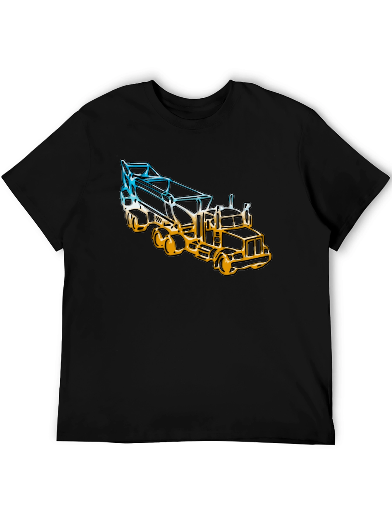 Black Truck Graphic T-Shirt - Cool Design view 5