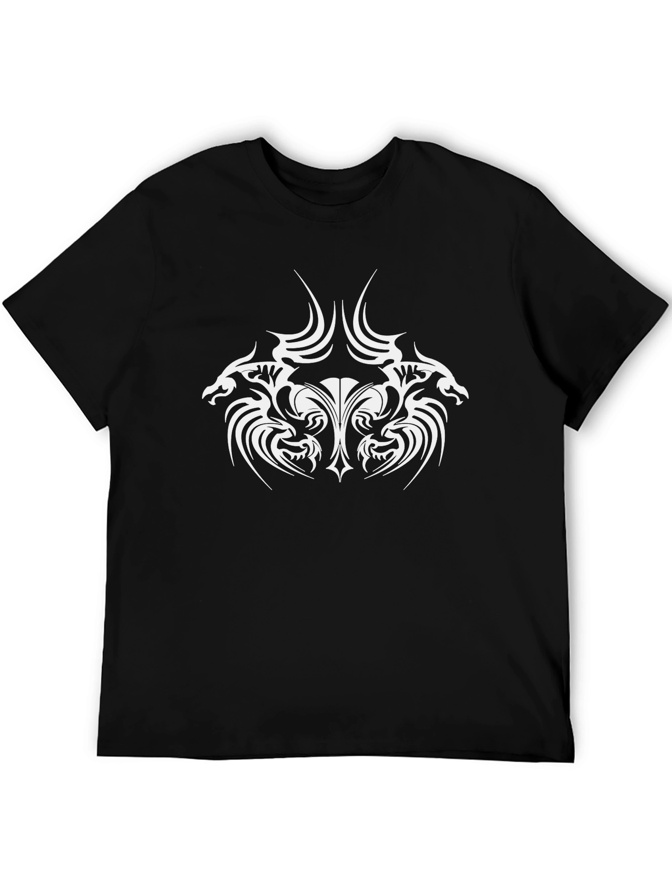 Black Dragon Graphic Black T-Shirt view 5