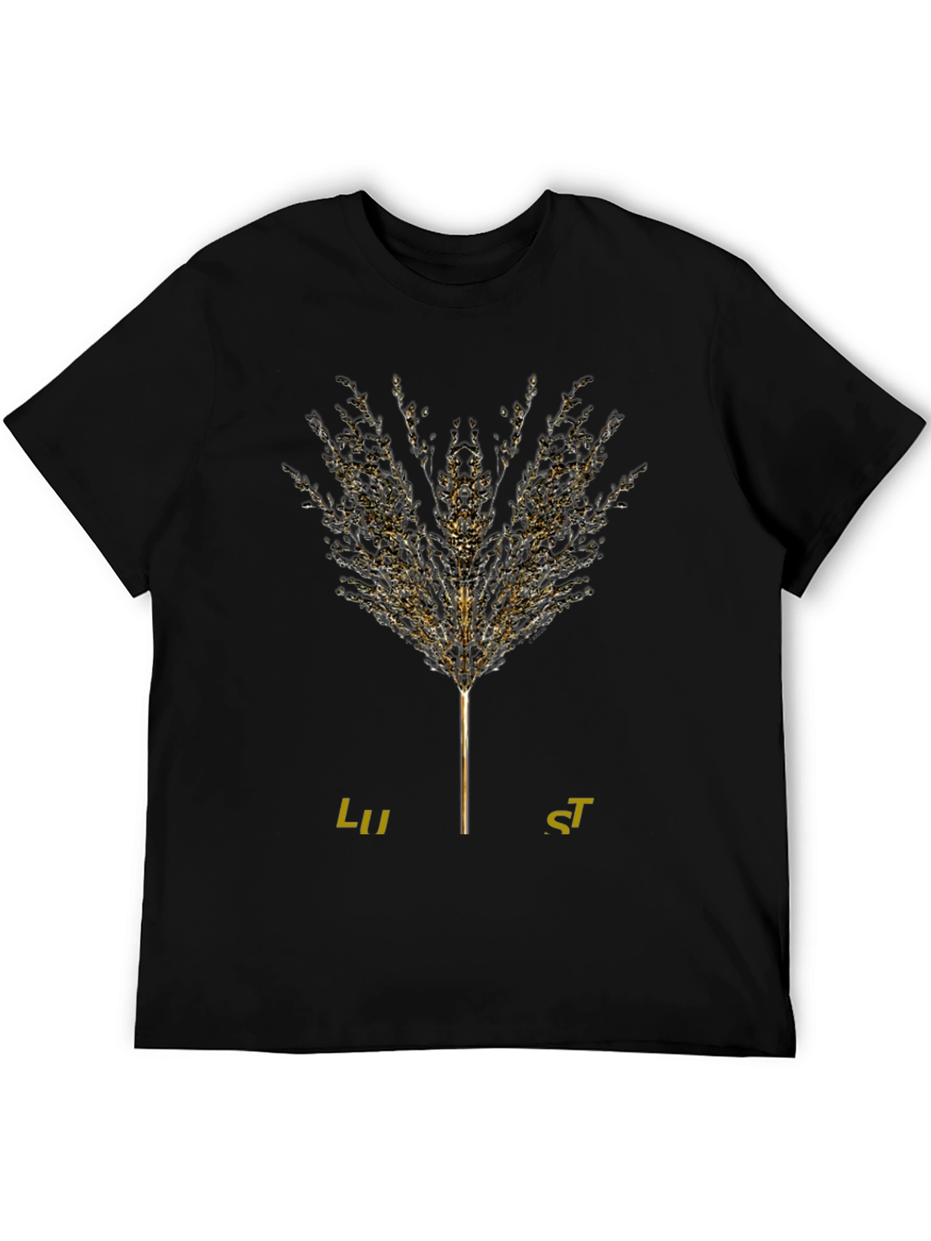 Black Lust Plant Graphic Tee view 5