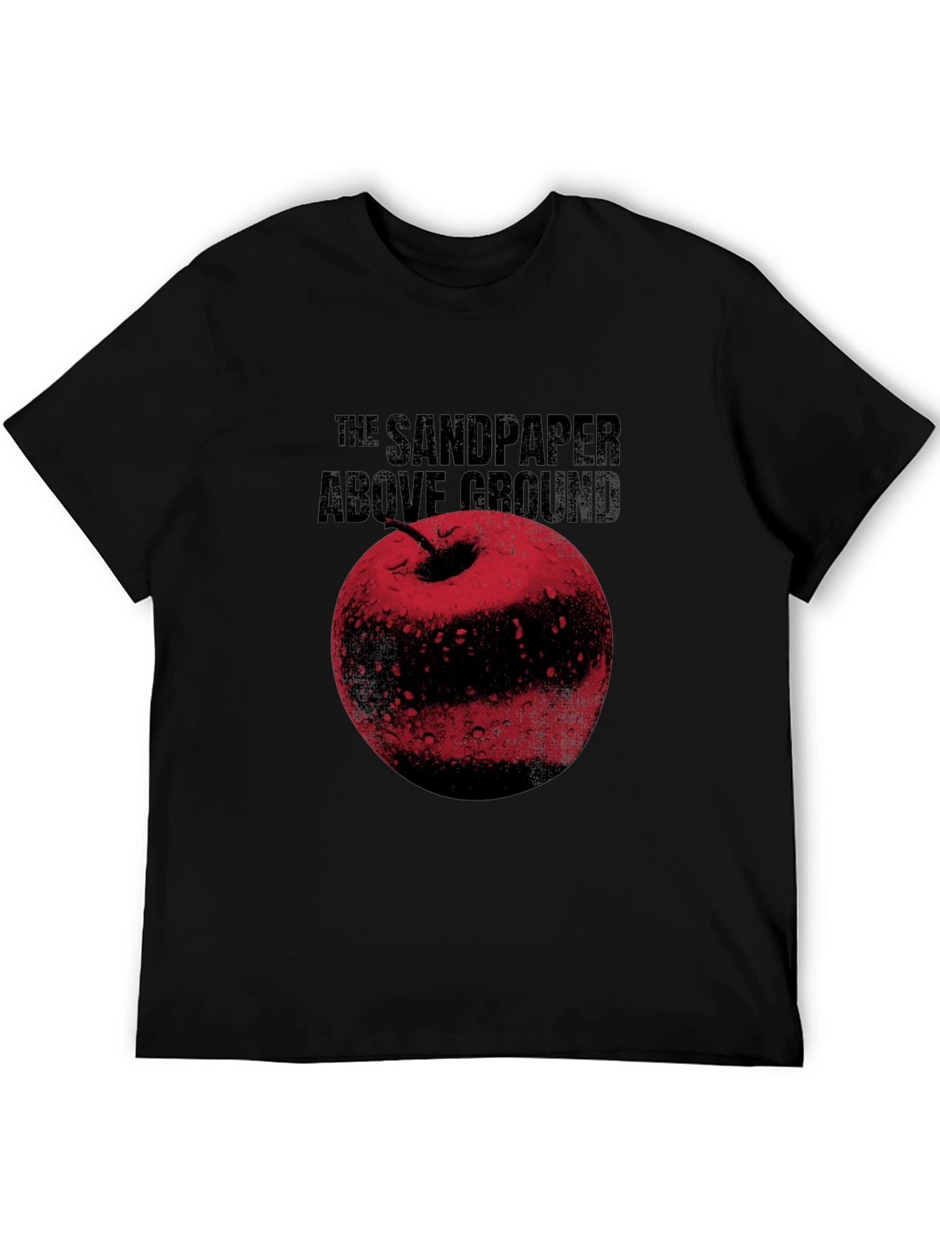 Black The Sandpaper Above Ground Graphic T-Shirt view 5