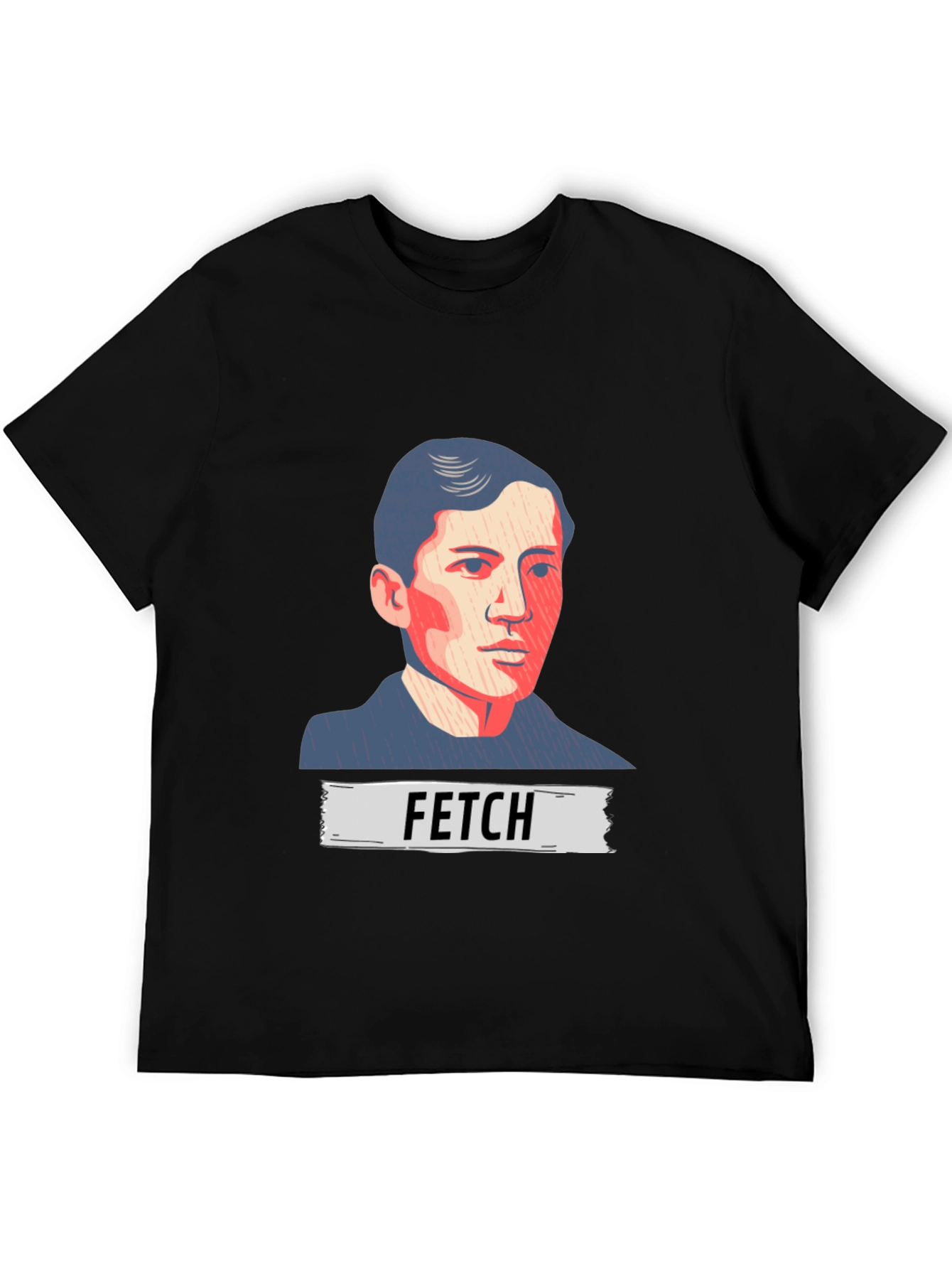 Black FETCH Graphic Tee - Cool & Trendy view 5