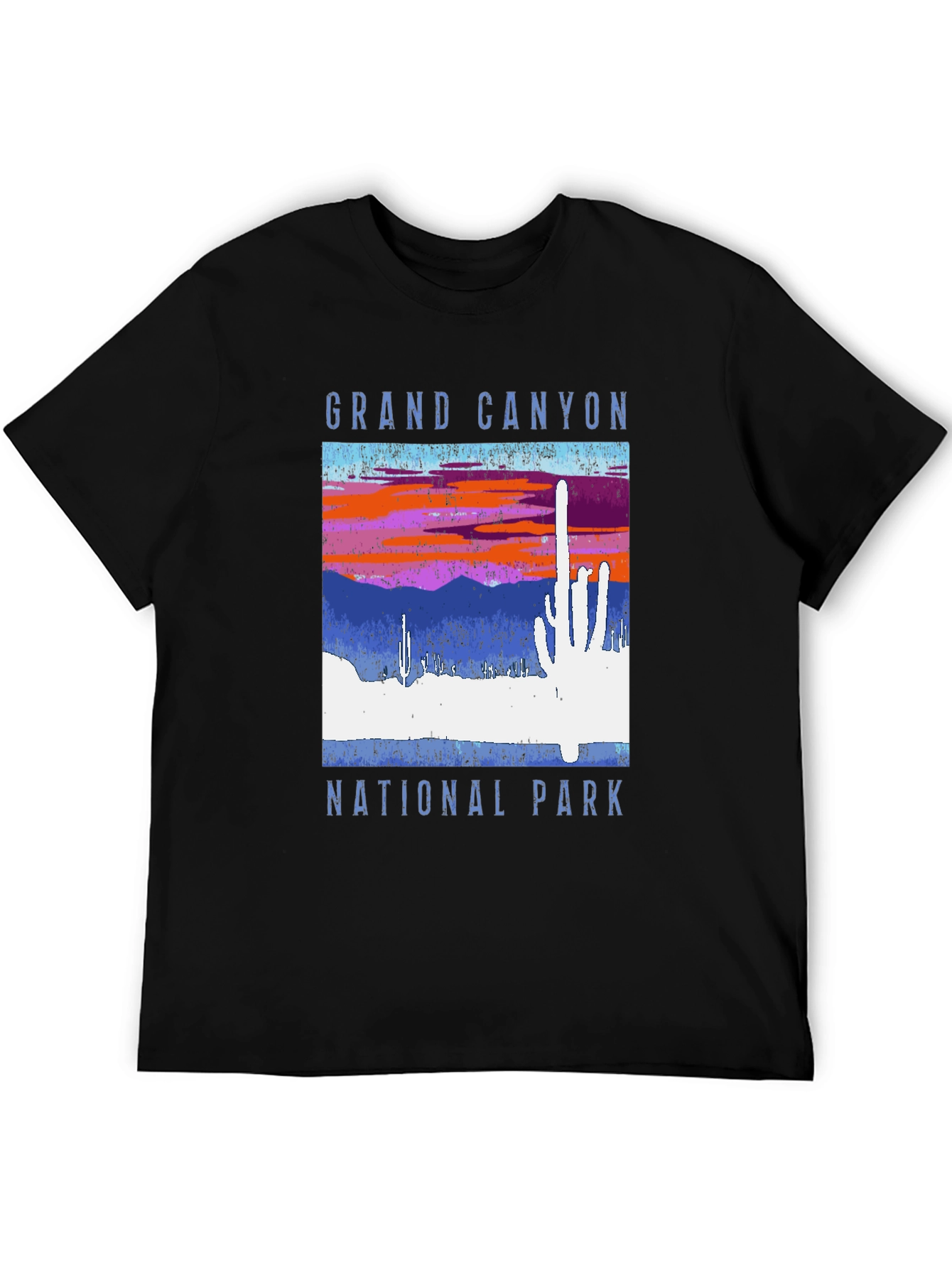 Black Grand Canyon National Park Graphic Tee view 5