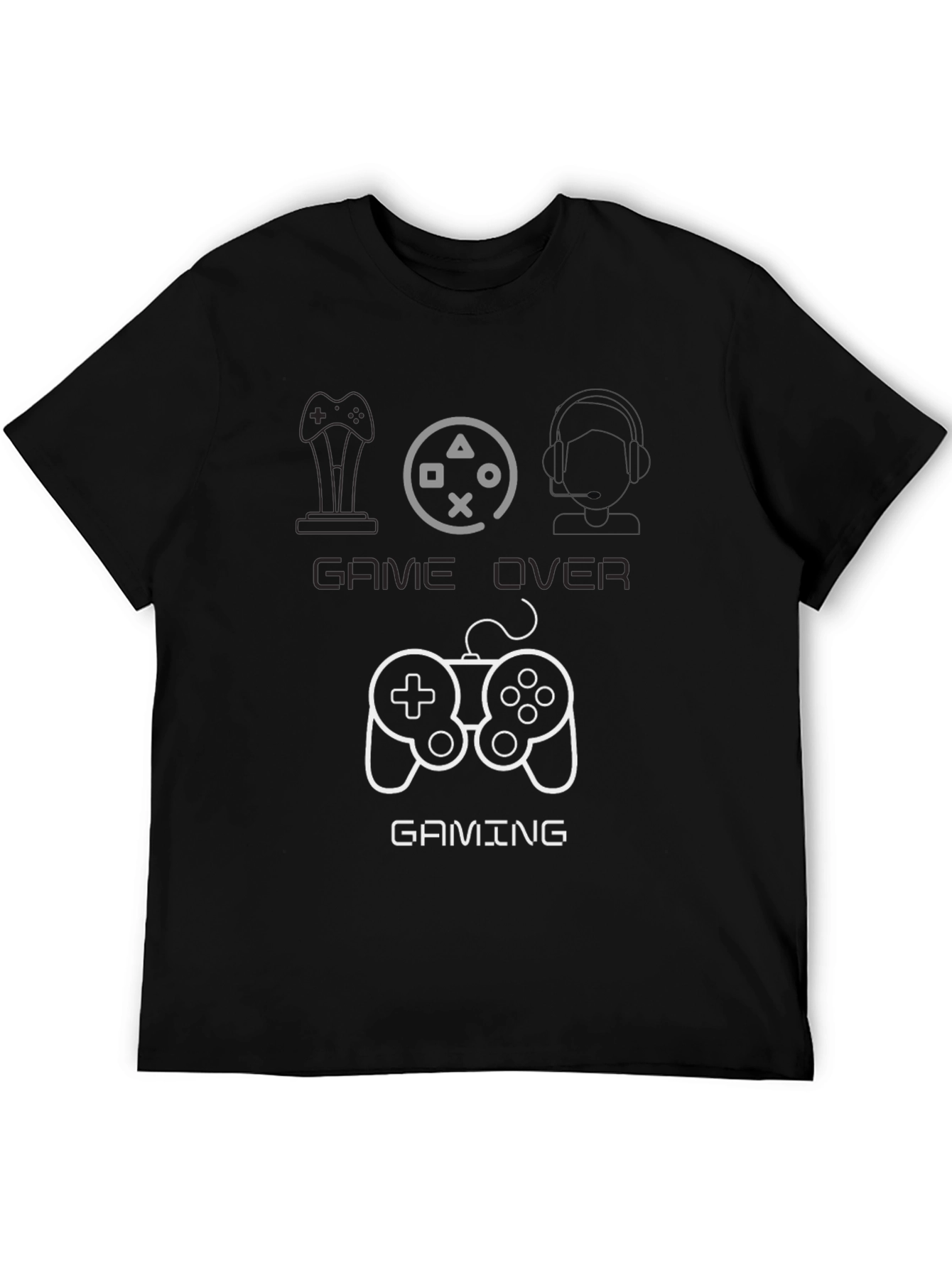 Gaming T-Shirt Game Over Graphic Tee - 5
