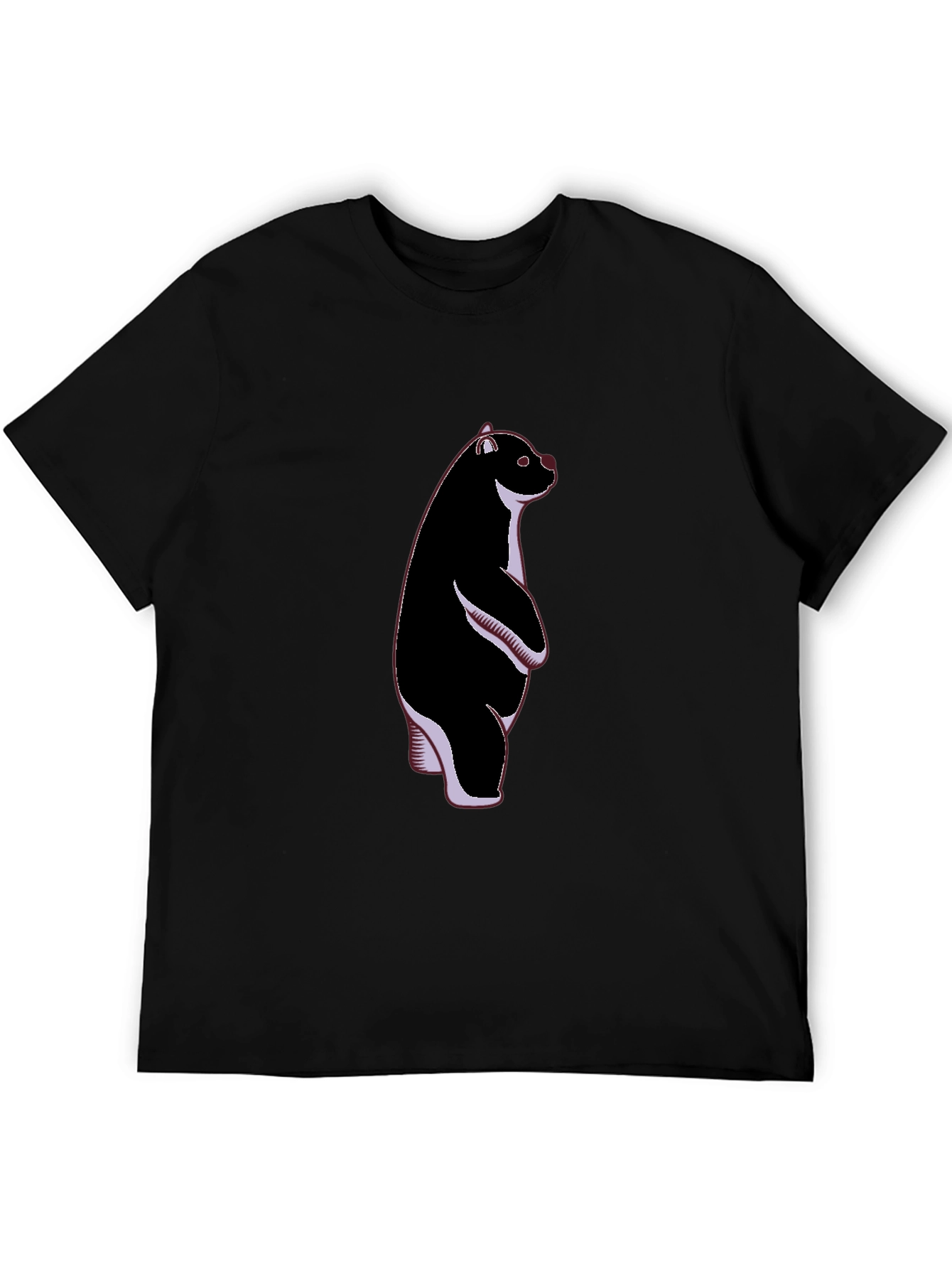 Black Bear Graphic Tee - Stand Out Style view 5