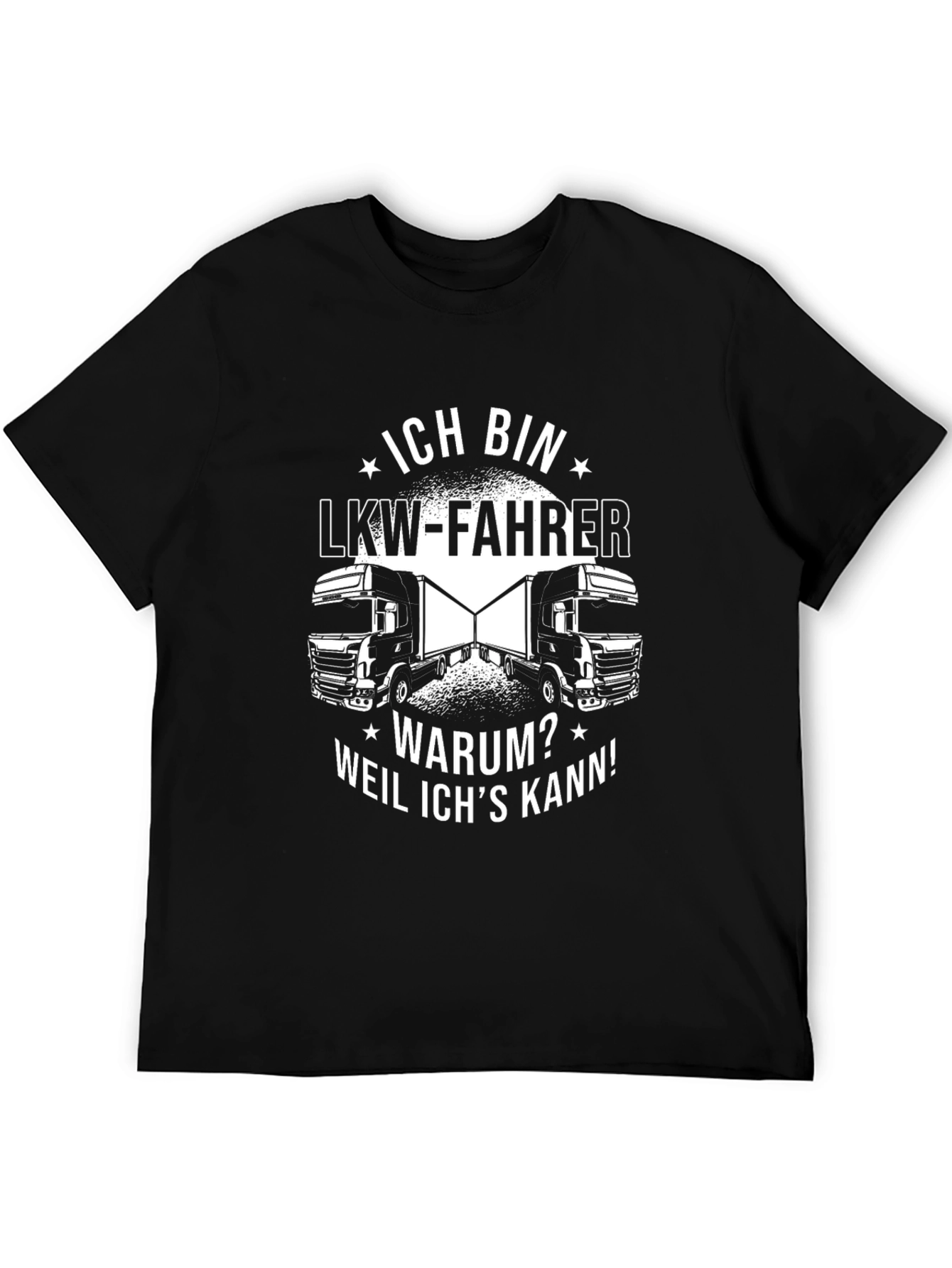 Ich Bin LKW-Fahrer Trucker T-Shirt - 5