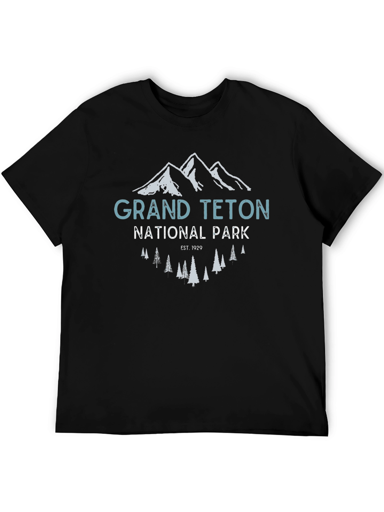 Grand Teton National Park Graphic Tee - Black - 5