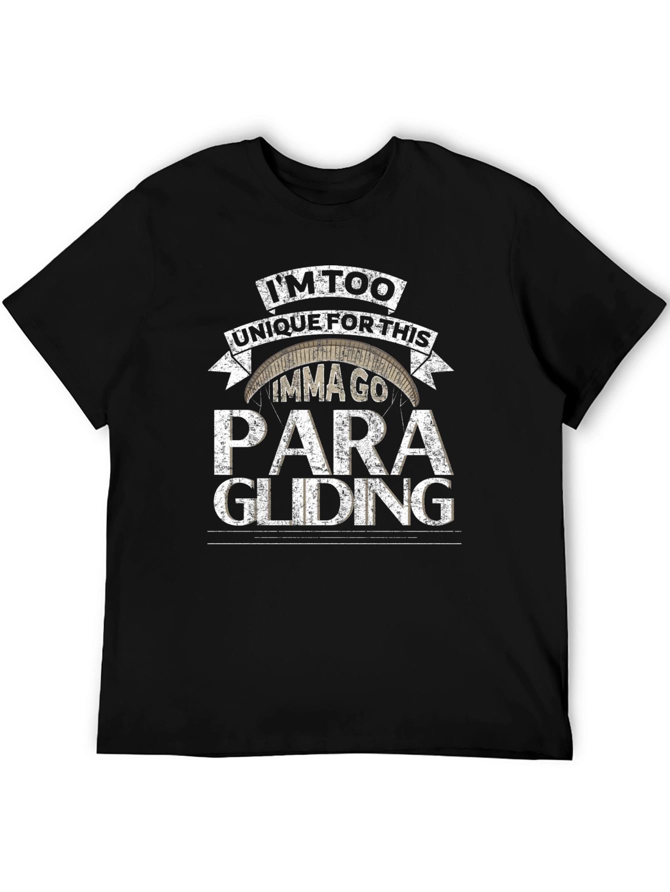 Paragliding Graphic Tee - I'm Too Unique - 5