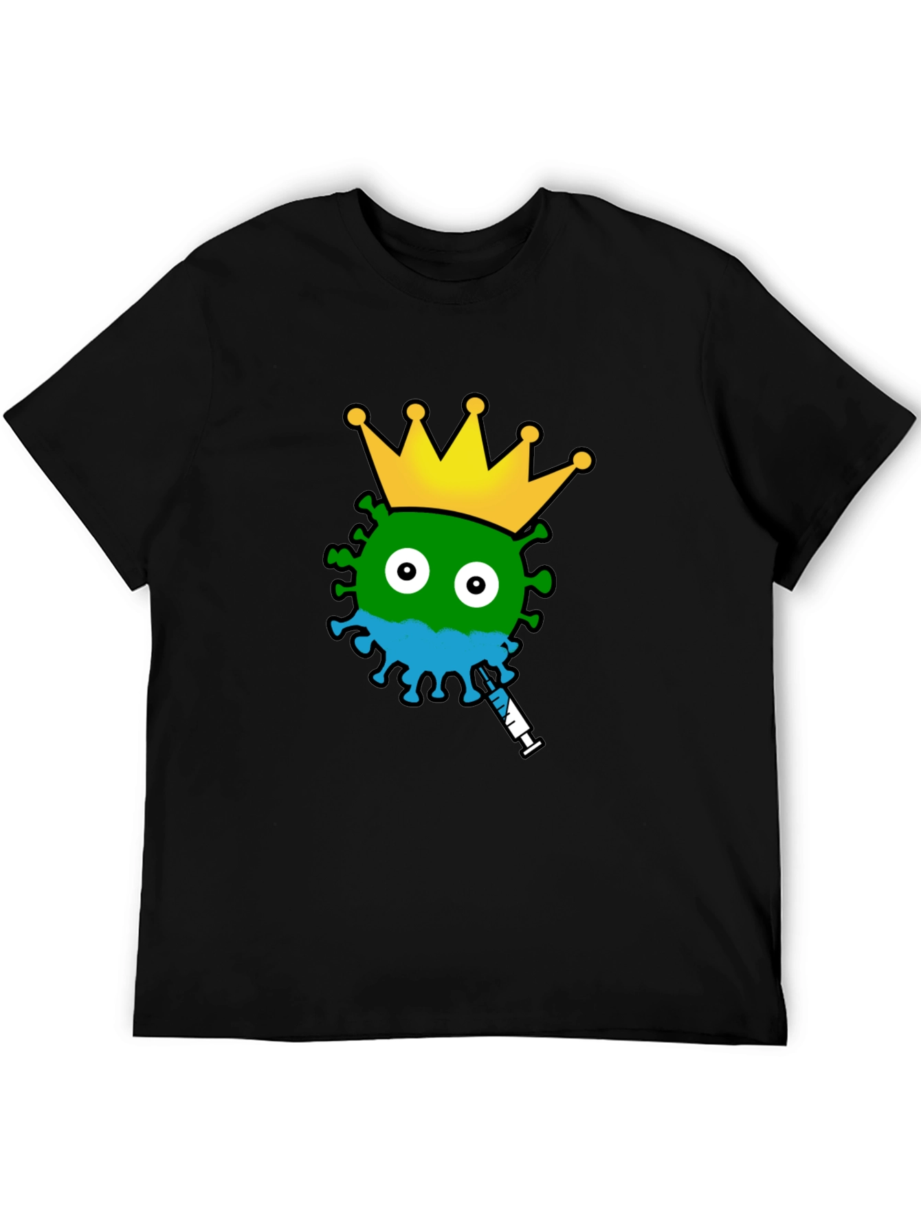 Black Corona King T-Shirt view 5