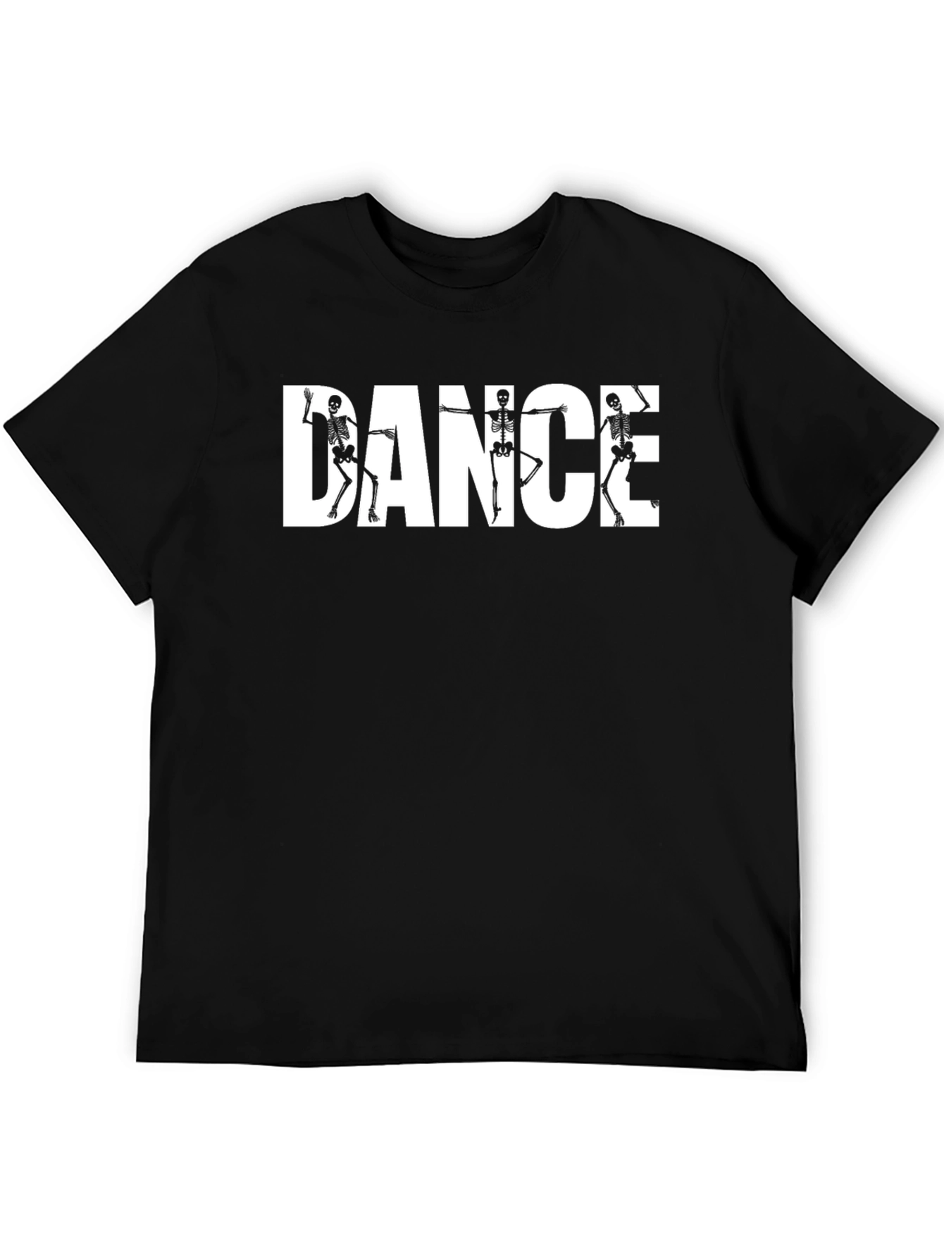 Black Skeleton Dance T-Shirt - Halloween Fun! view 5