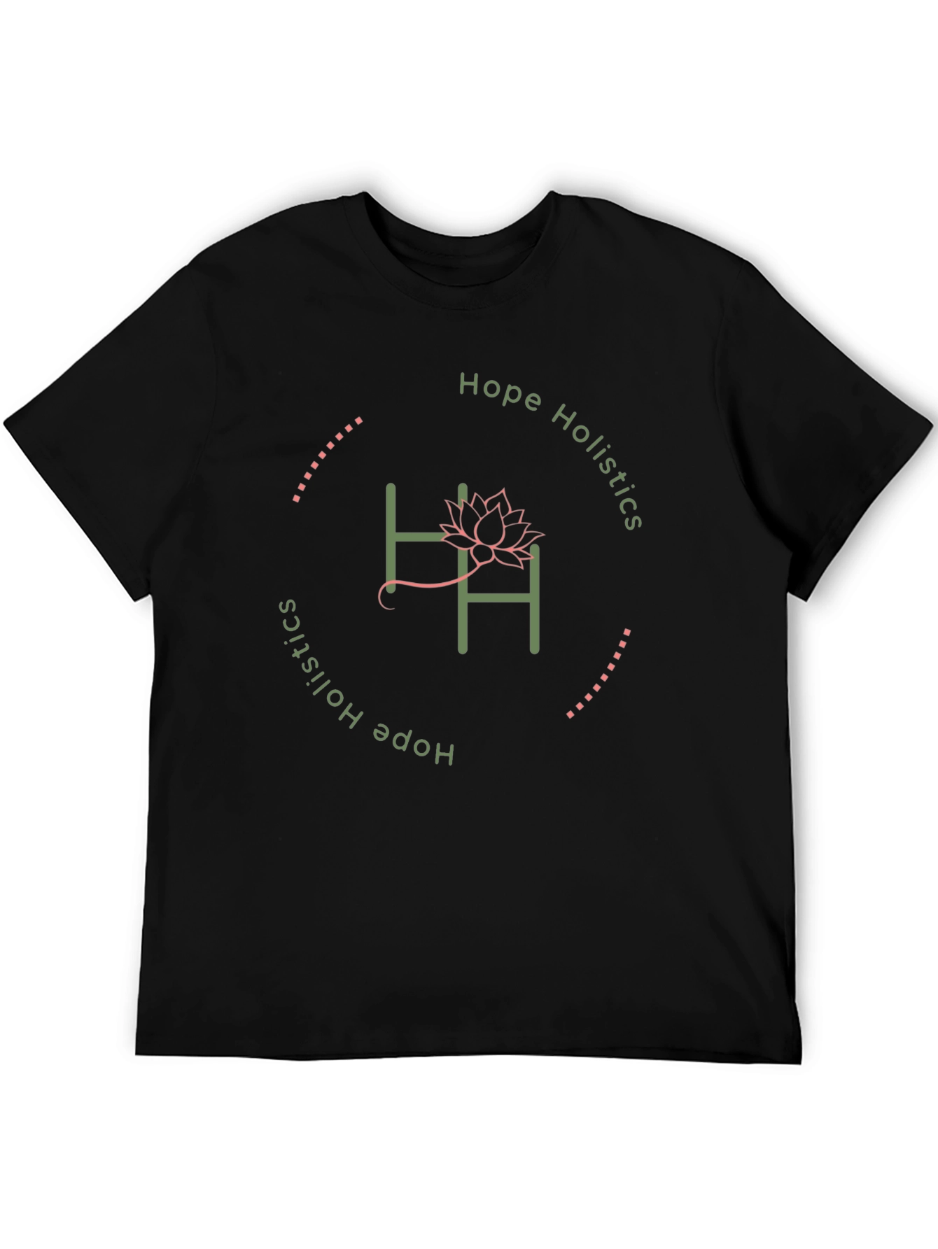 Black Hope Holistics Black T-Shirt view 5