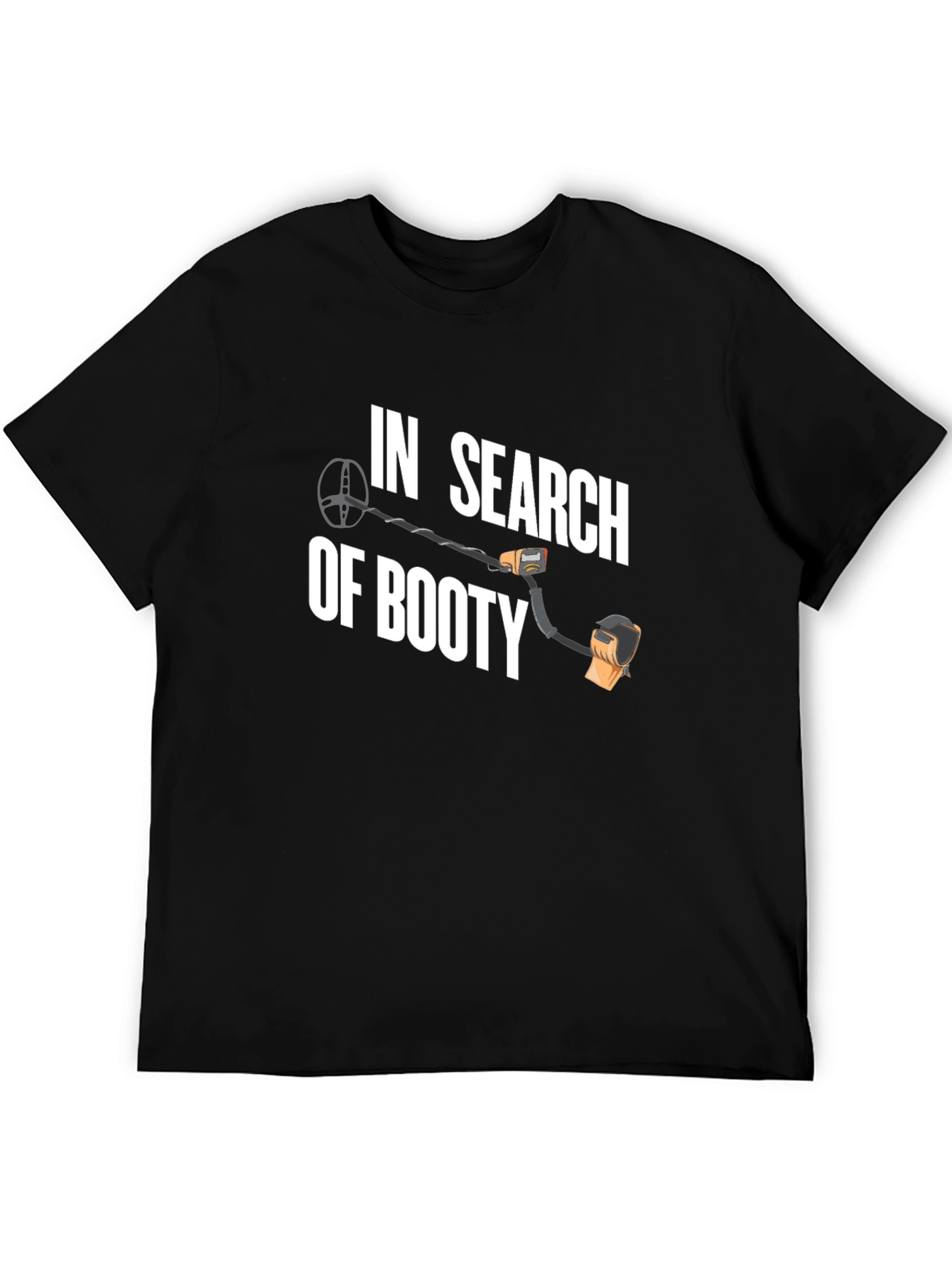 Black In Search of Booty Graphic T-Shirt view 5